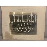 An 1937 photo of Blackheath Rugby team
