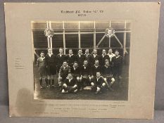 An 1937 photo of Blackheath Rugby team