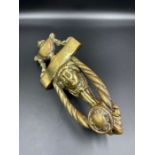 A Brass door knocker