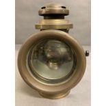 A Road car oil lamp lantern by J and R Oldfield Ltd Dependence