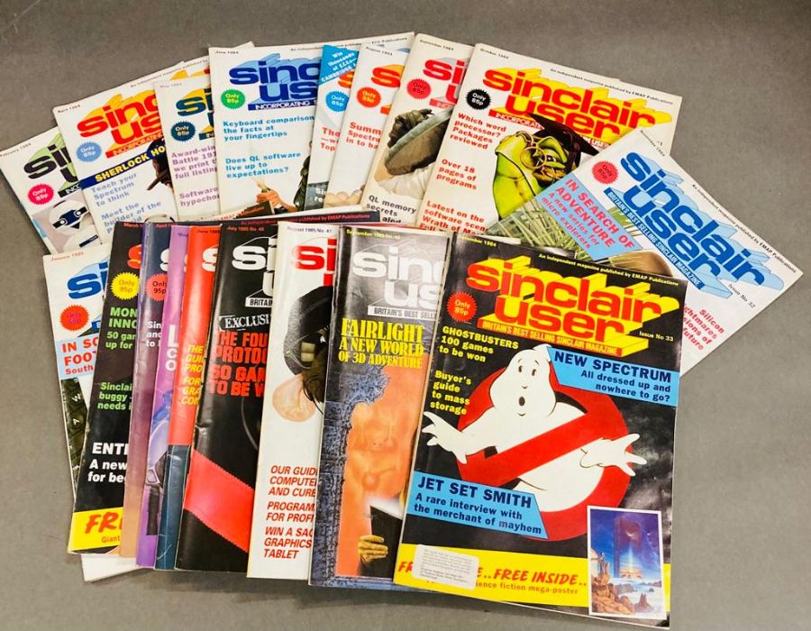 Nineteen Sinclair user magazines from the 80's - Image 3 of 4