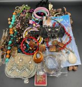 A large volume of costume jewellery