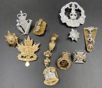 A small selection of military insignia