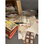 A large selection of stamps various ages