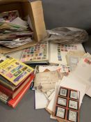 A large selection of stamps various ages