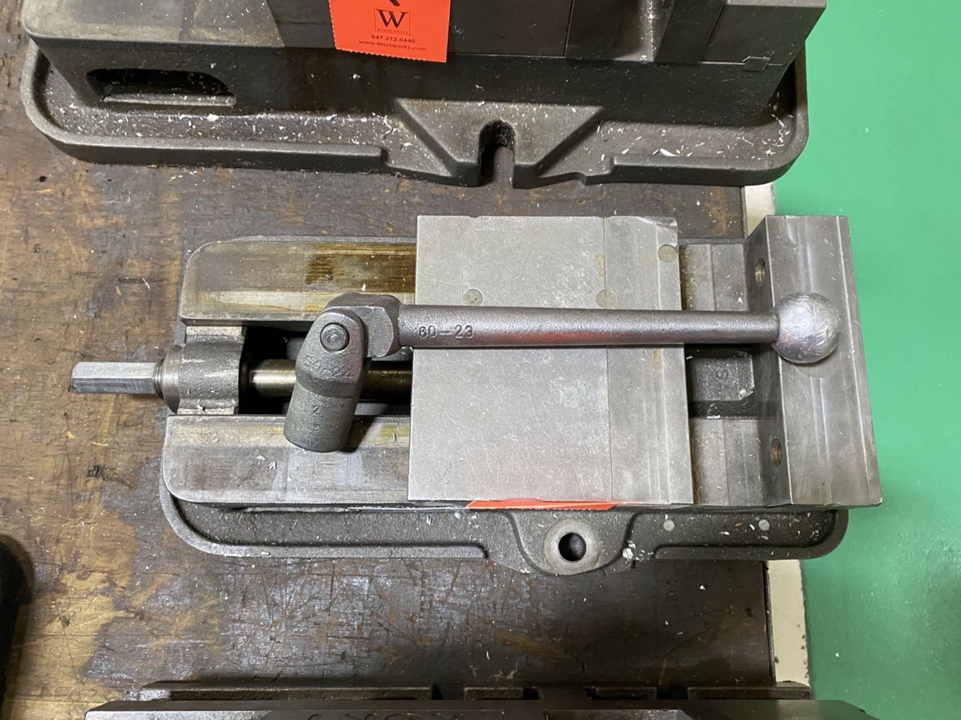 Kurt 6 in. Model D60 Machine Vise, S/N: 029446 - Image 2 of 2