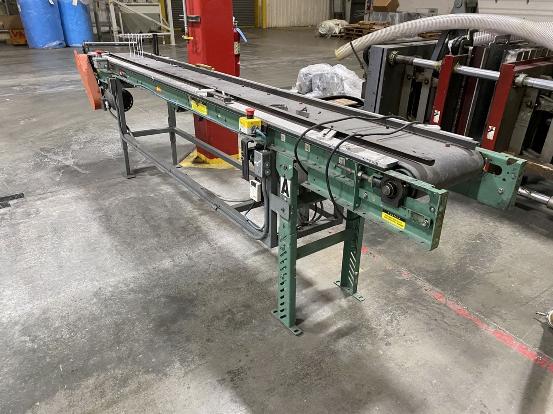 Roach 12 in. wide x 12 long Motorized Conveyor, S/N: 243698 - Image 3 of 3