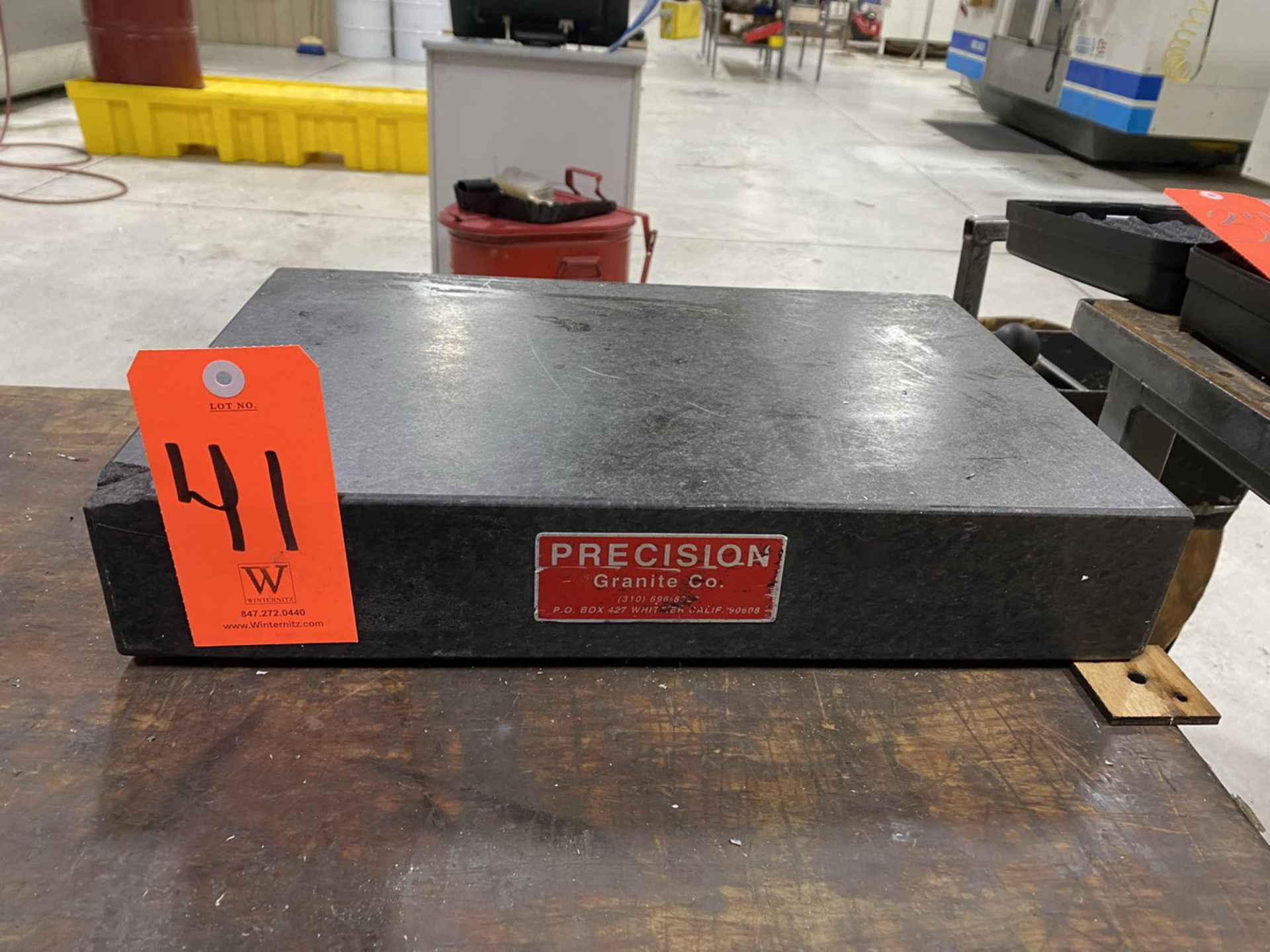 Precision 12 in. wide x 18 in. long Granite Table