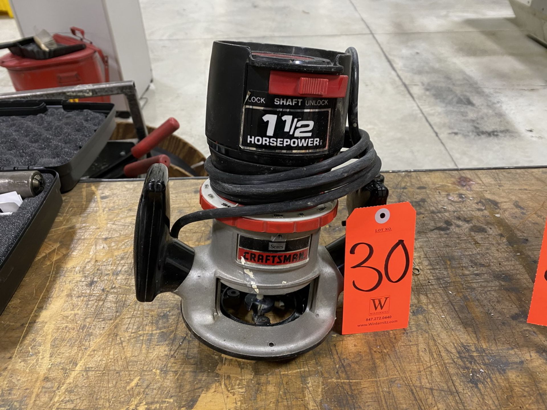 Craftsman Model 31517492 Router Base; 110-120-V, 60-Hz, 25,000 RPM