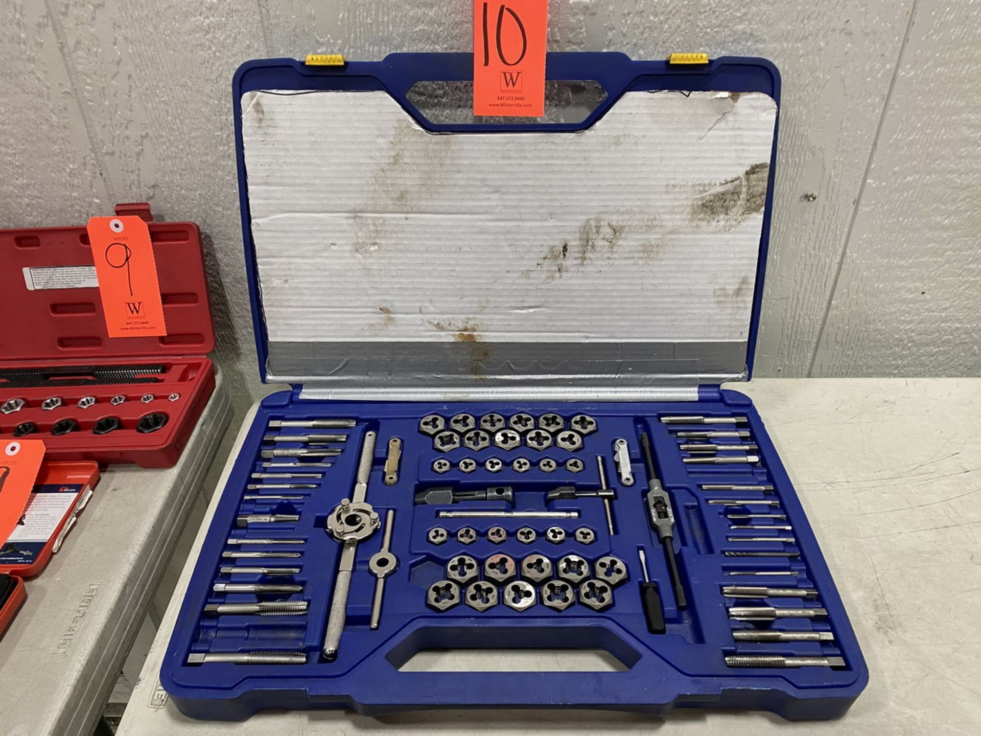 Irwin Hanson 76-Piece Tap & Die Super Set (Missing (2) Steel Taps and (1) Die)