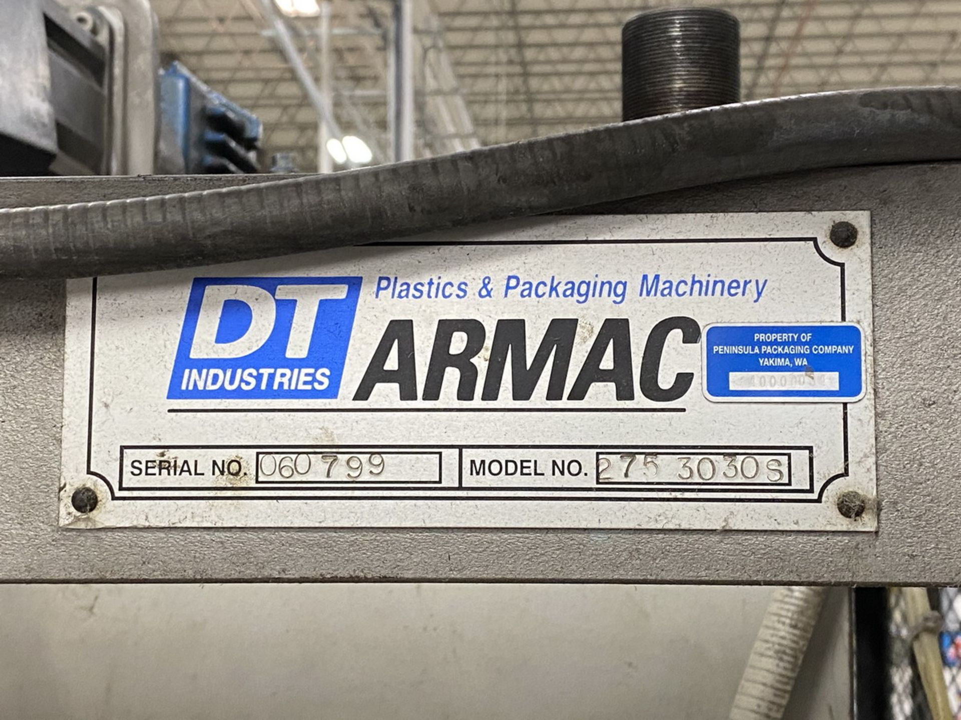 Armac Model 275-3030S In-Line Thermoforming Machine, S/N: 060799; with 102 in. Pre-Heat Ceramic - Image 10 of 13