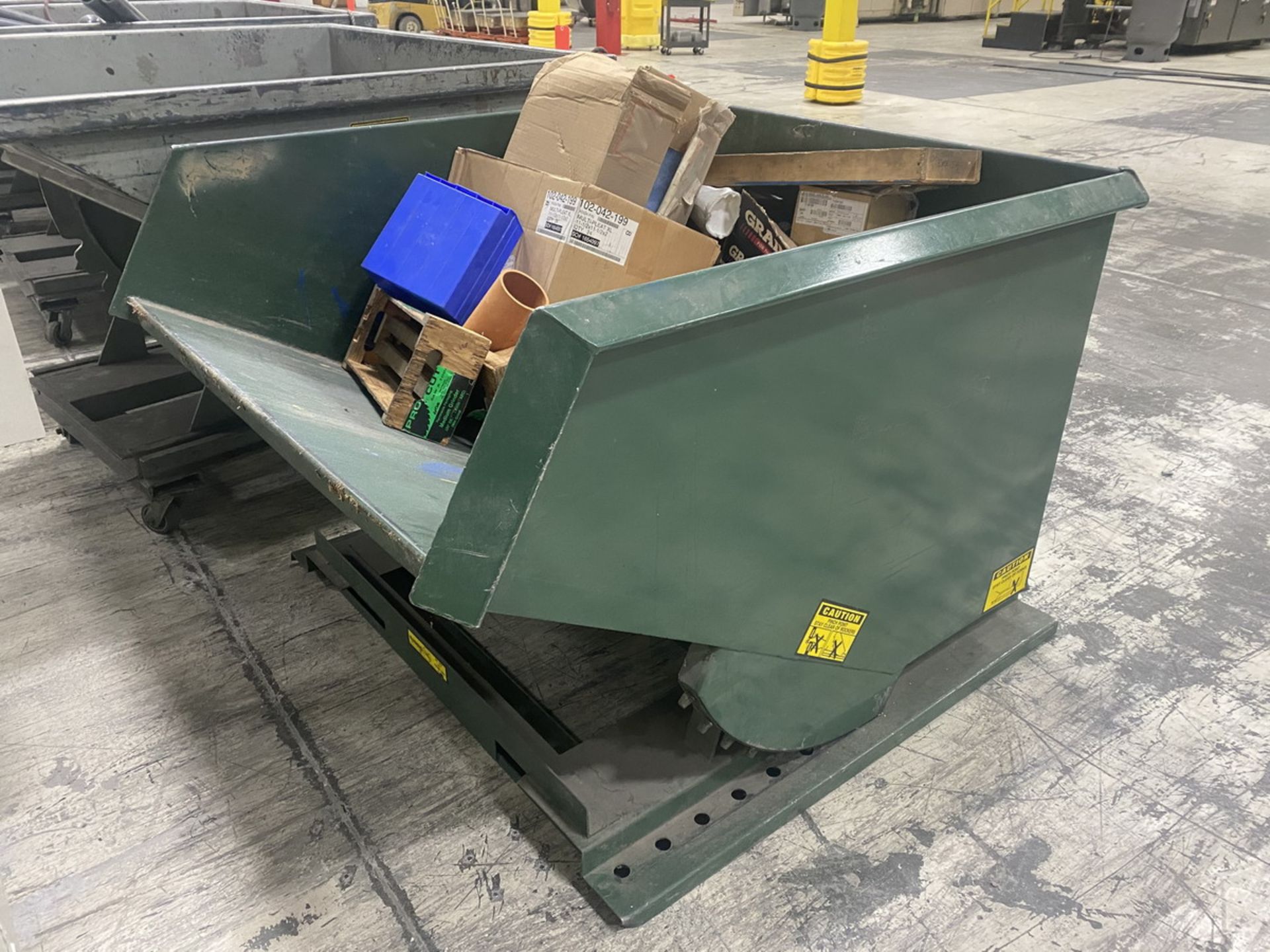 Jesco 2-Cubic Yd. Model 211751 Self-Dumping Hopper; 2,000 lb. Max. Capacity, 54 in. wide x 63 in. - Image 2 of 2