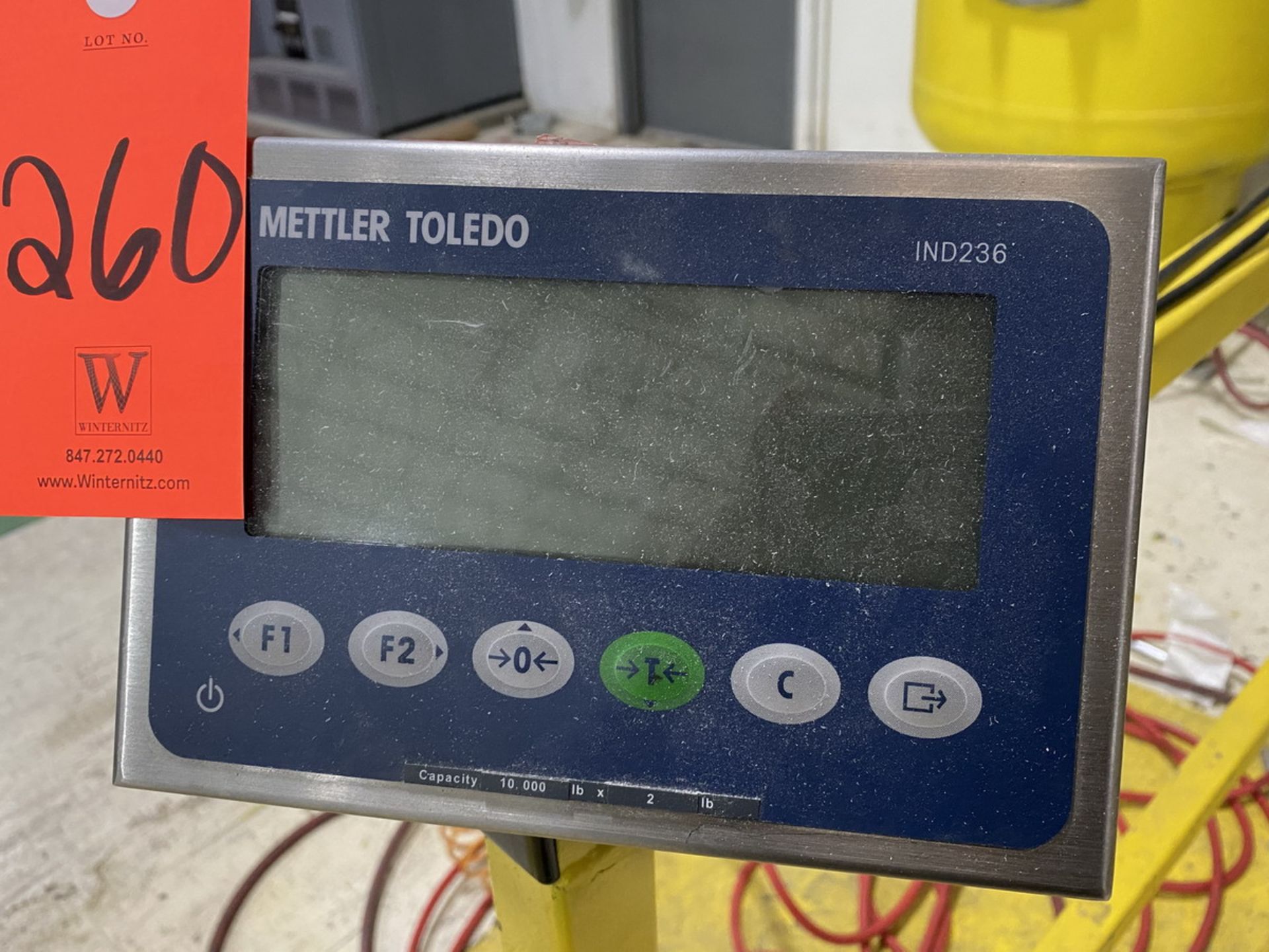 Mettler-Toledo 10,000 lb. Cap. Model IND236 Digital Platform Scale; with 84 in. x 60 in. Platform - Image 3 of 3