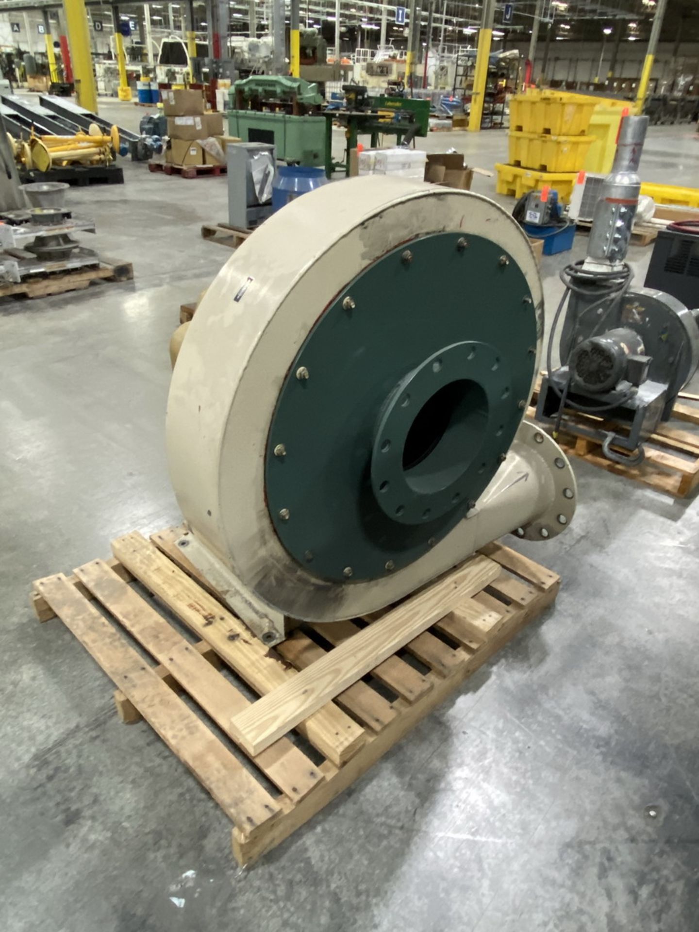 New York 25-HP Pressure Blower (2004); 15-CFM, 3,500 RPM, with Baldor Motor, 3,525 RPM, 230/460-V - Image 3 of 5