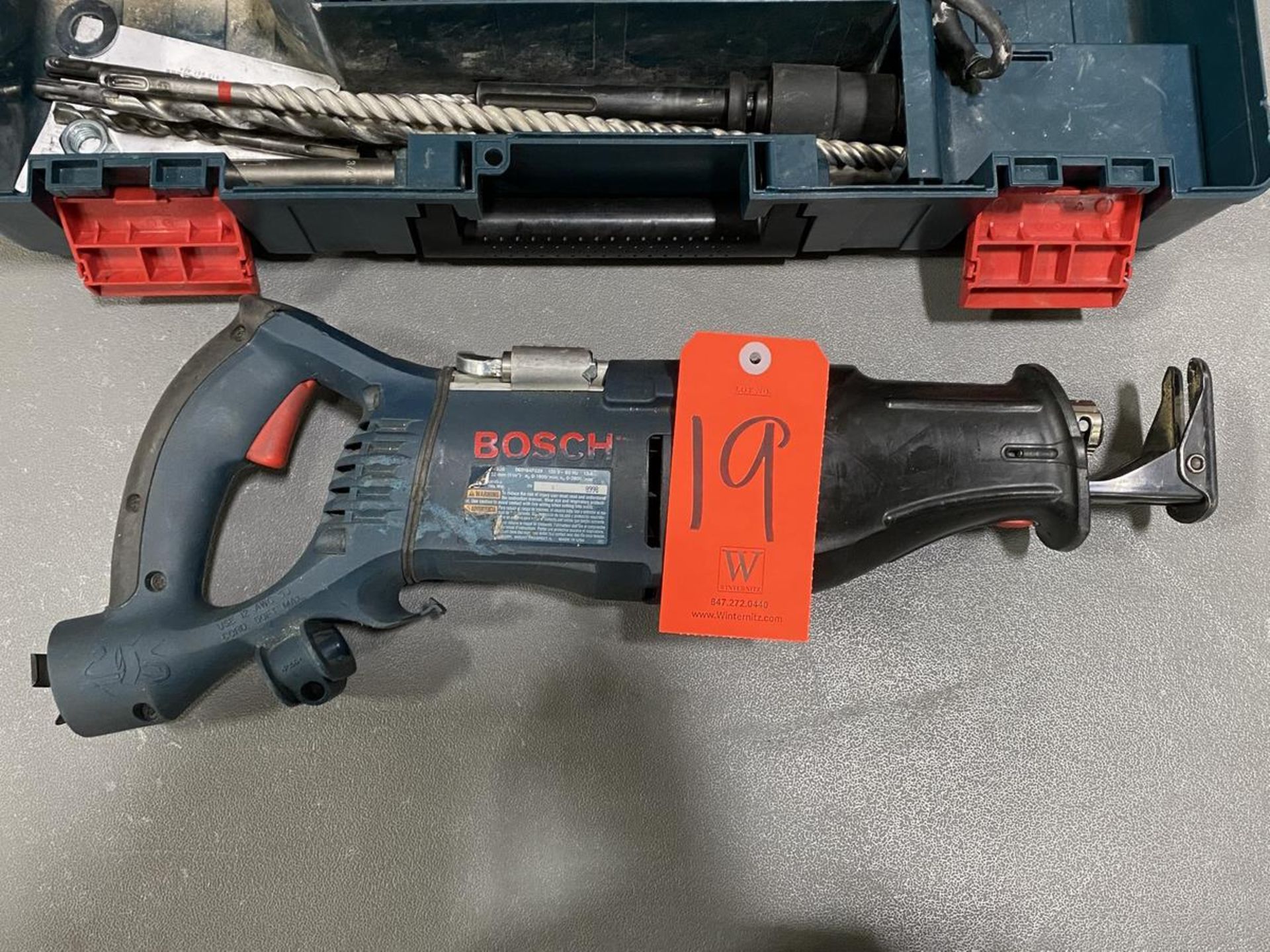Lot - Bosch Model 11264EVS Hammer, S/N: 3611B64011, 4 in. Thick Wall Core Bits, 120-V, 60-Hz; - Image 2 of 3