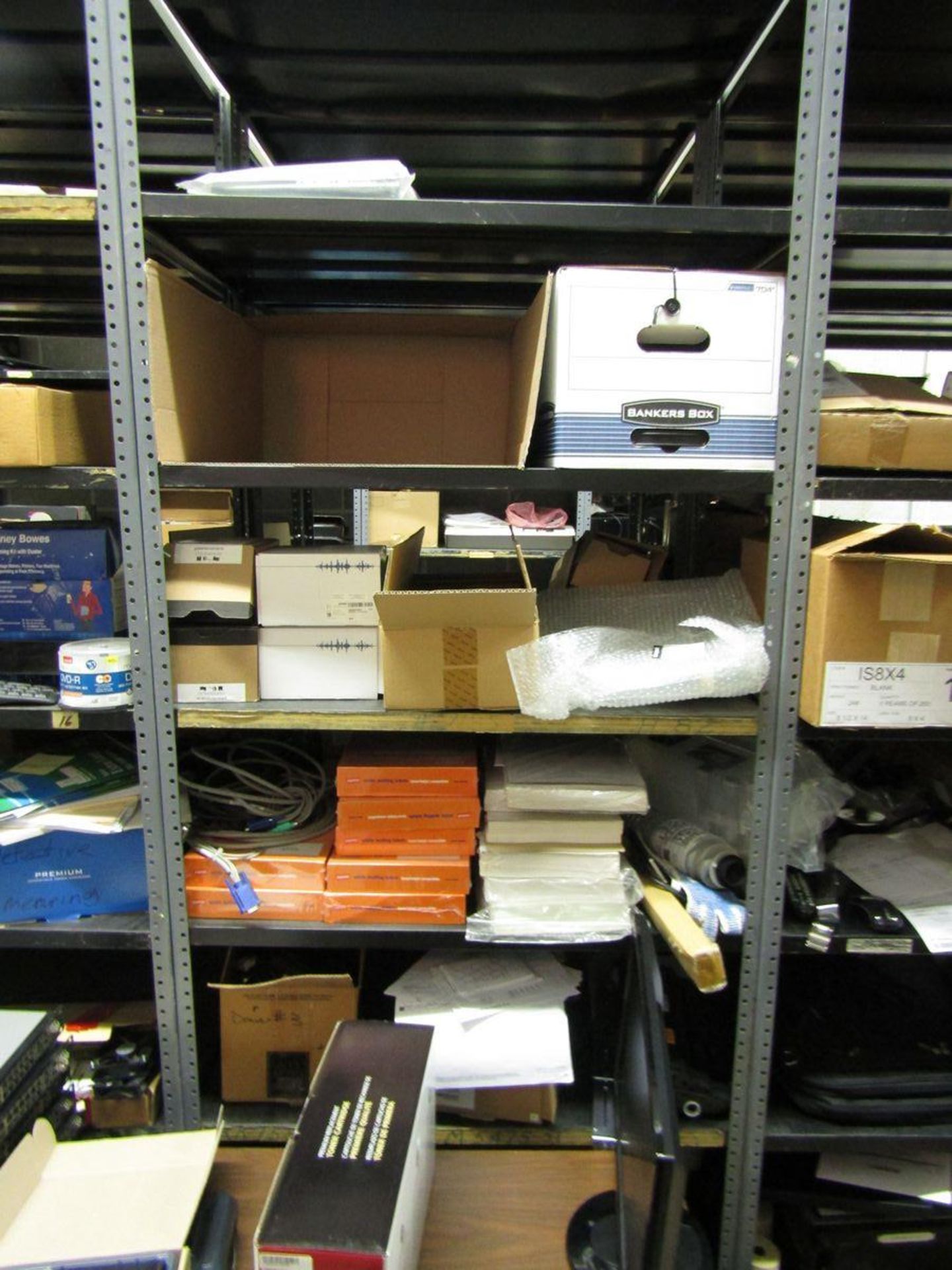 Lot - Contents of IT Repair Room, to Include: (26) Adjustable Shelving Units, Computer Monitors, - Image 3 of 17