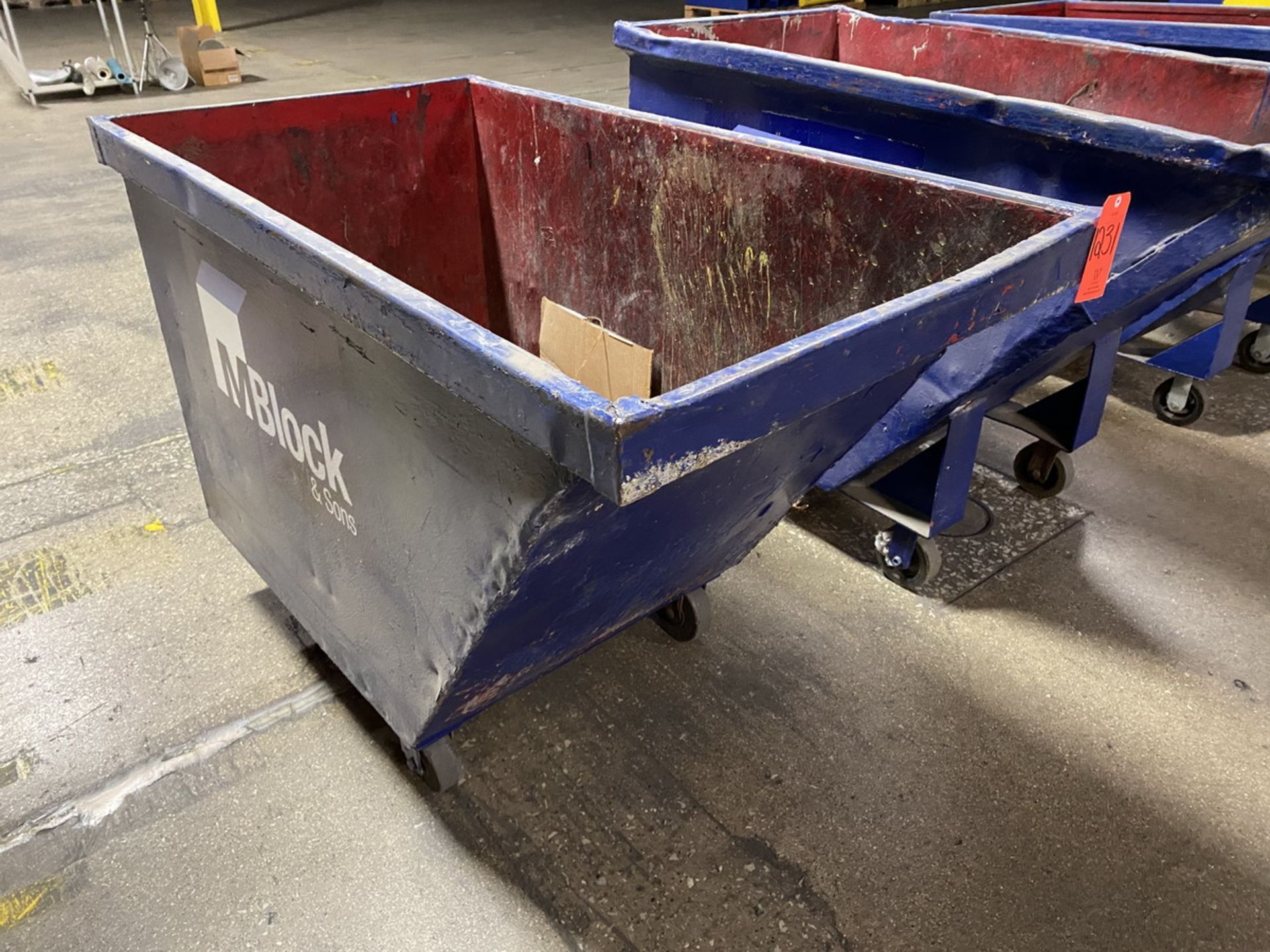 Steel Dump Cart; 31 in. x 60 in. x 37 in. (approx.) - (Located In: Bedford Park, IL) - Image 2 of 3