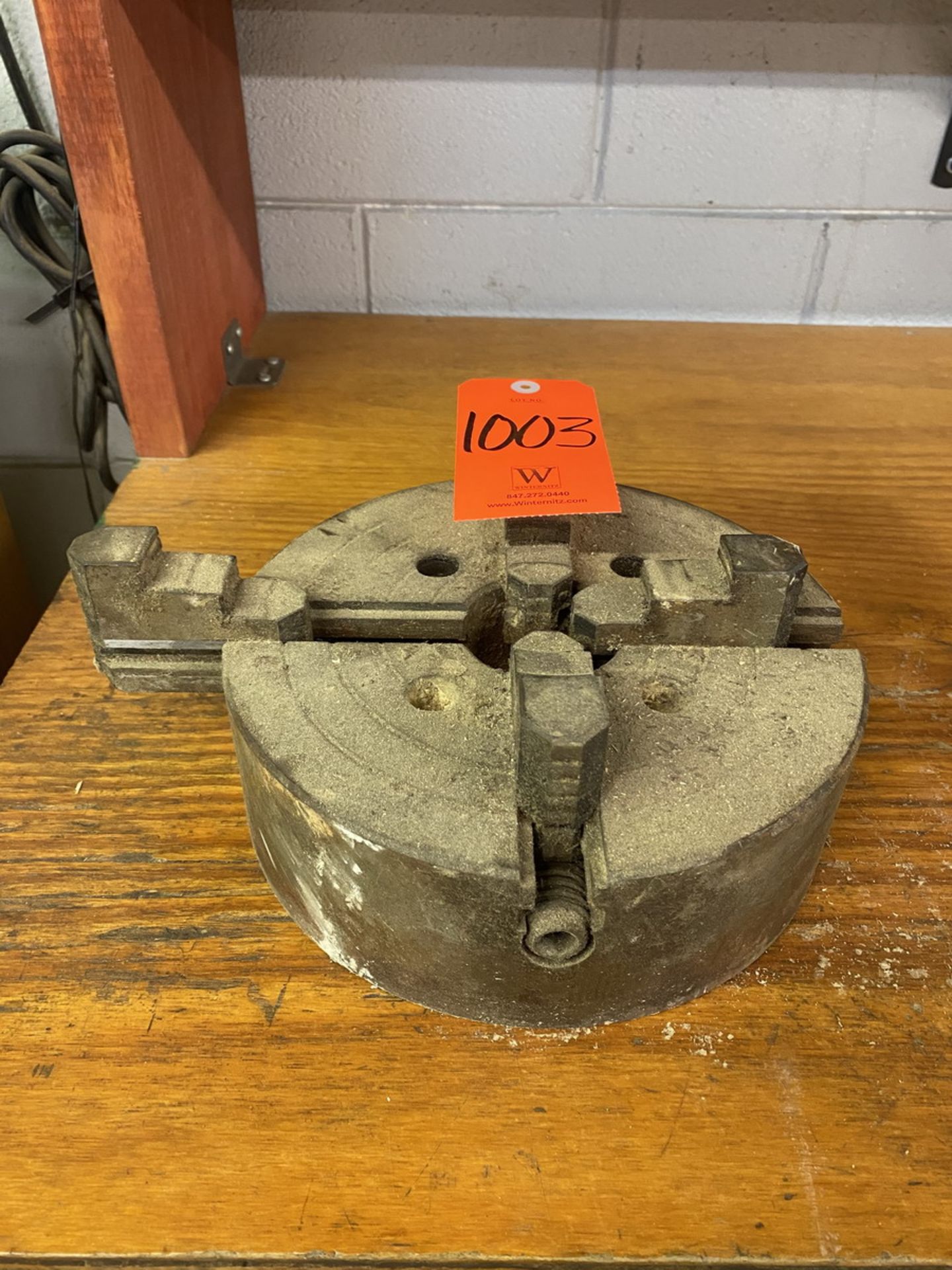 10 in. 4-Jaw Lathe Chuck - (Located In: Bedford Park, IL) - Image 2 of 2