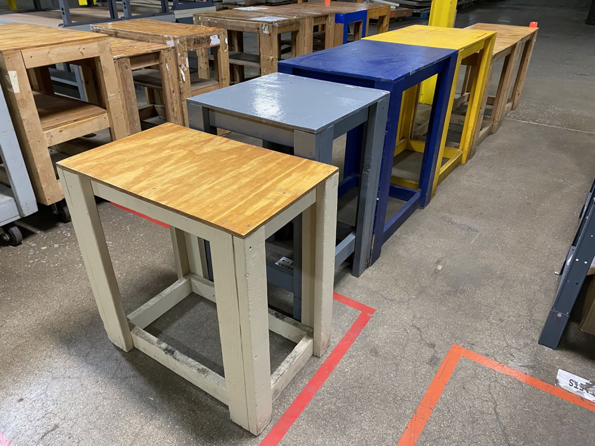 Lot - (6) Wooden Tables - (Located In: Bedford Park, IL) - Image 2 of 2