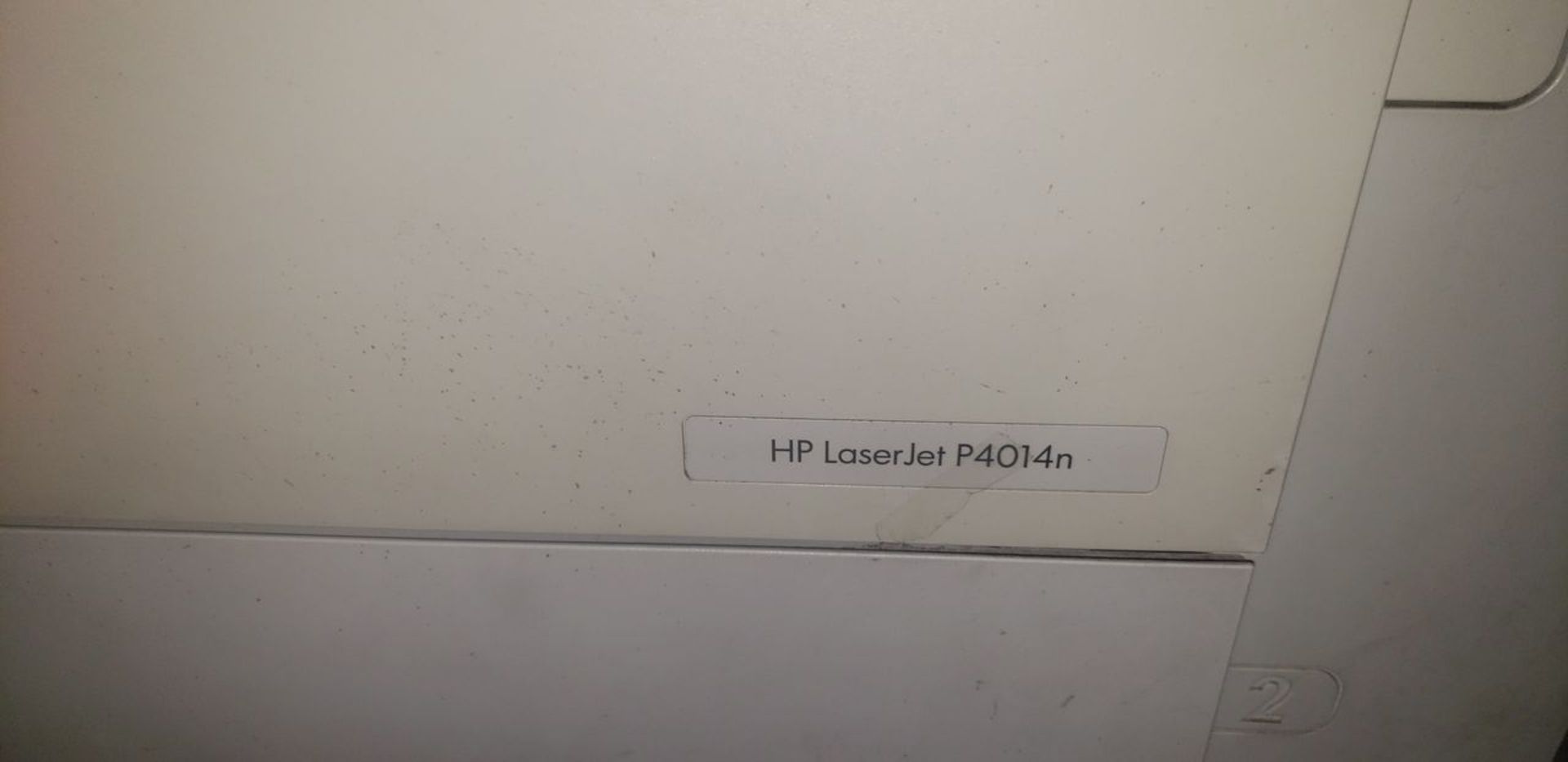 Lot - (2) Hewlett Packard Printers; (1) HP LaserJet P4014N, and (1) Laserjet Enterprise M506 - ( - Image 2 of 3