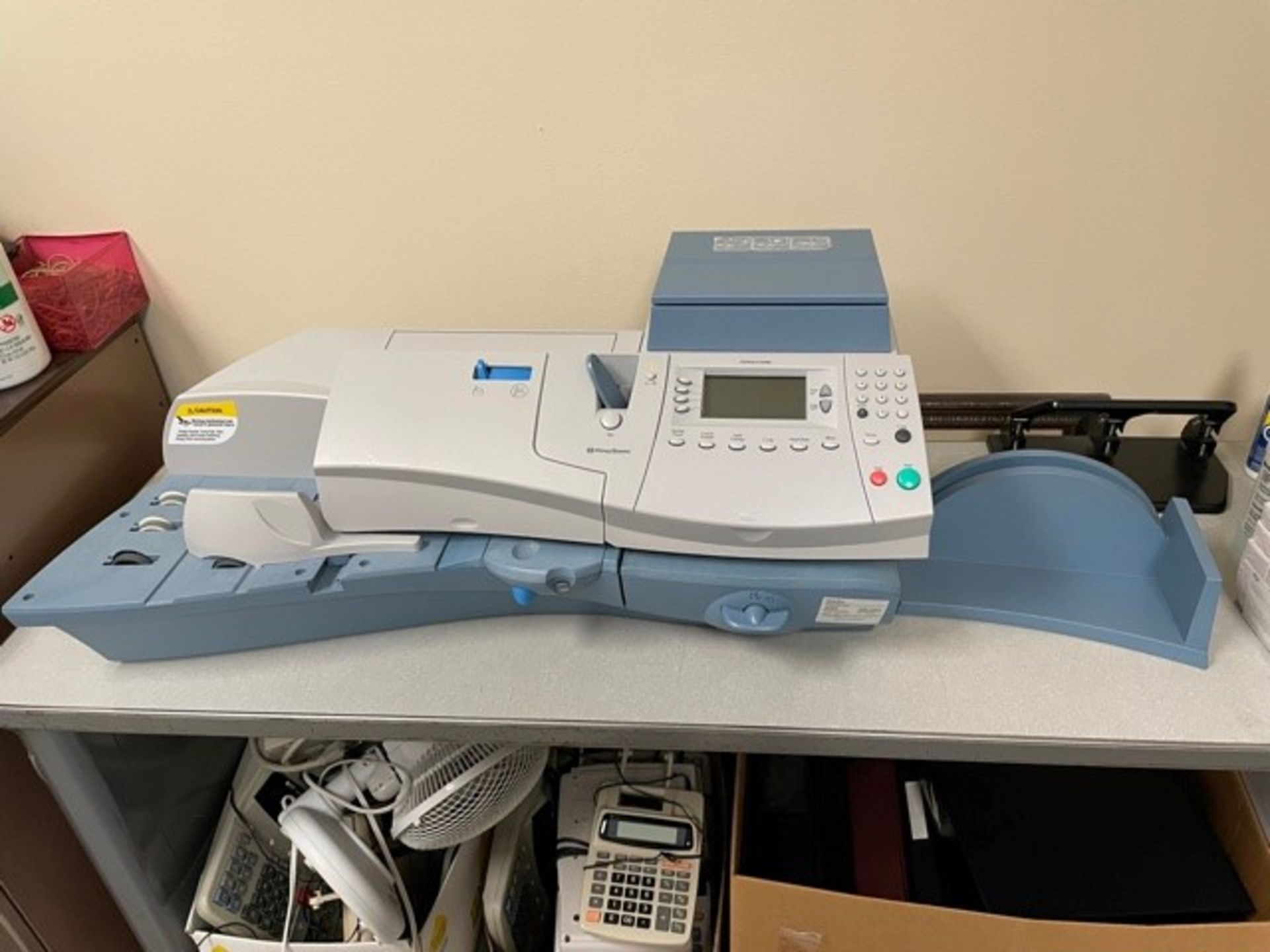 Pitney Bowes Postage Meter Model #: DM400C; Serial#: 0881623 (Does not Include Meter) - (Located In: