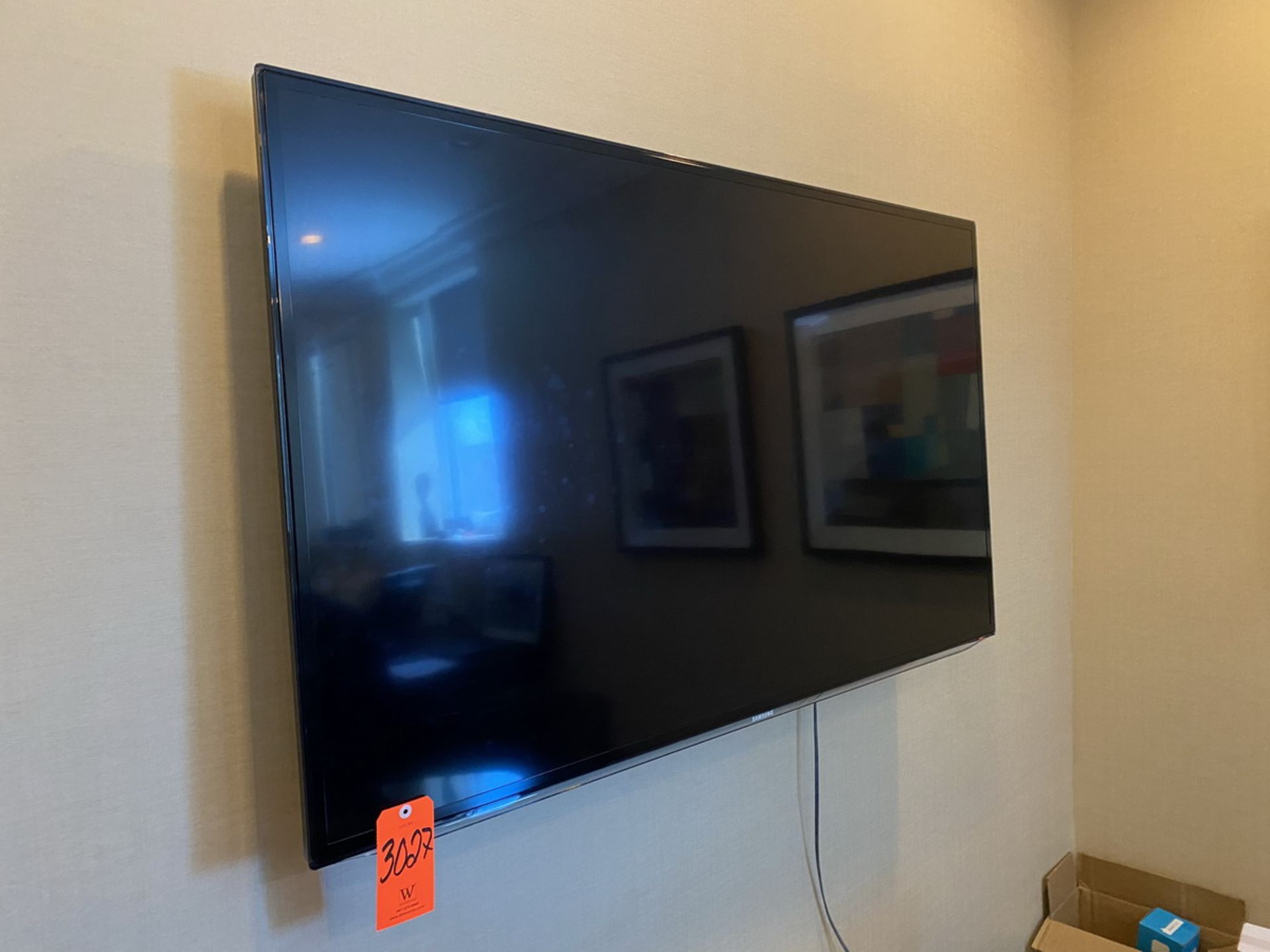 Samsung 60 in. Flatscreen TV (Delayed Removal - Cannot Begin Removal Until 4/23/2021) - (Located In: