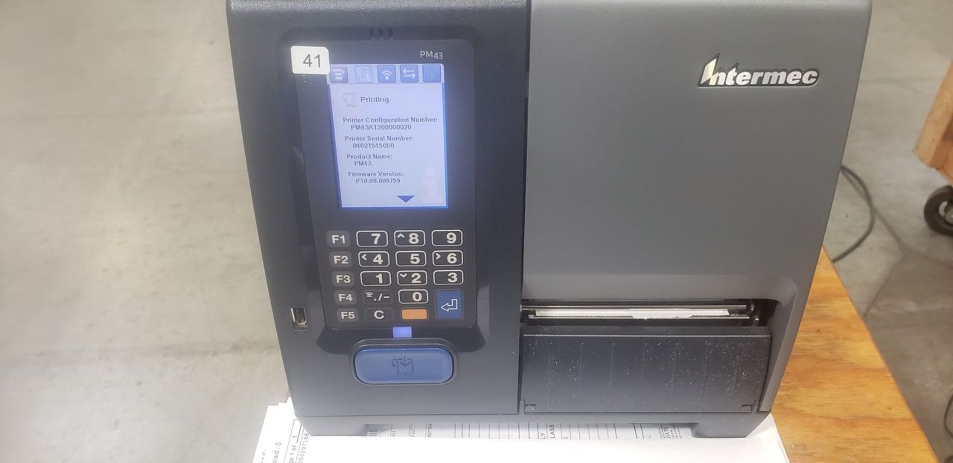 Lot - (3) Intermec Label Printers; (2) PM4i, and (1) PM43 - (Located In: Redlands, CA) - Image 3 of 4