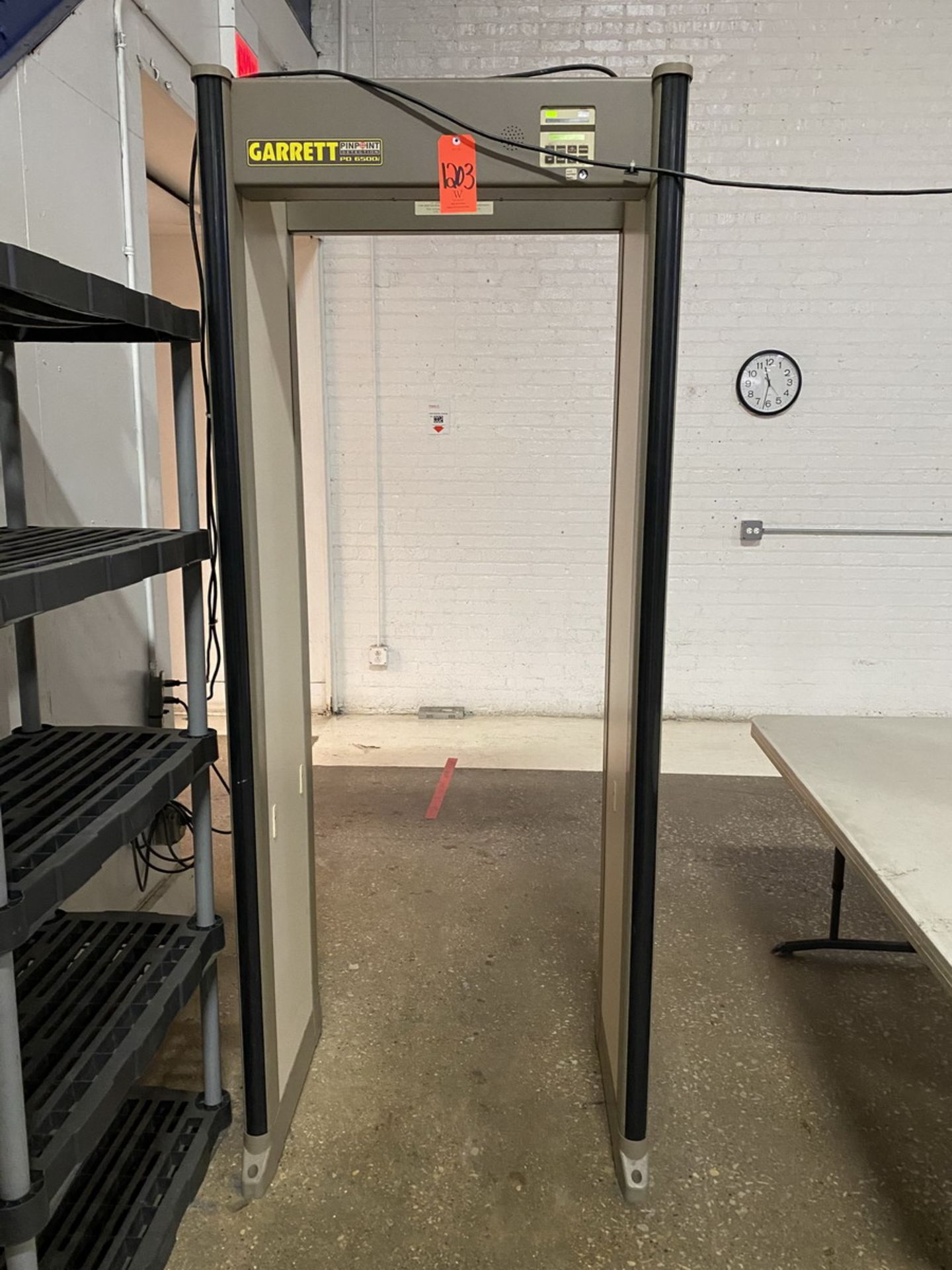 Garrett Model PO-6500i Walk-Through Pinpoint Metal Detector - (Located In: Bedford Park, IL)