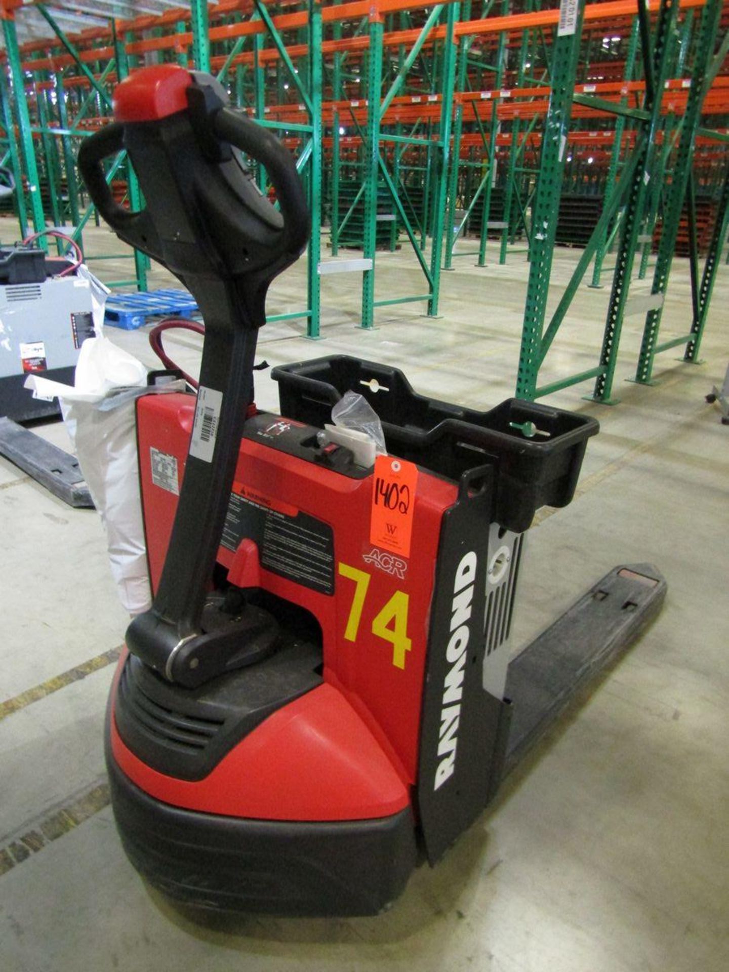 Raymond 4,500 lb. Cap. Model 8210 Electric Pallet Jack, S/N: 821-18-30426 (2018); 24-V (#74) - (