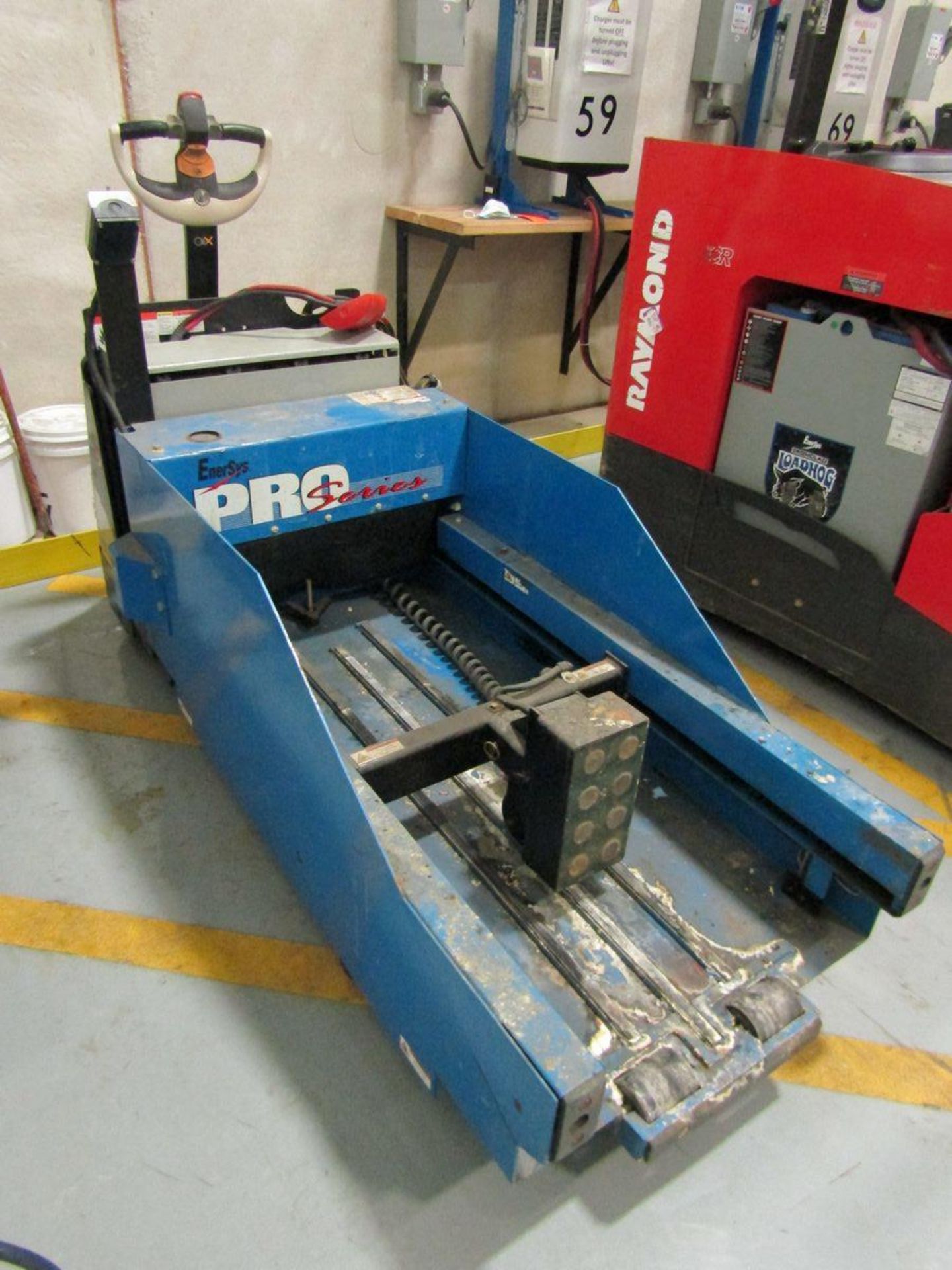 Enersys Pro Series 24-V Electric Fork Lift Battery Extractor, S/N: 5A396313; Mounted to Crown 2300 - Image 2 of 4