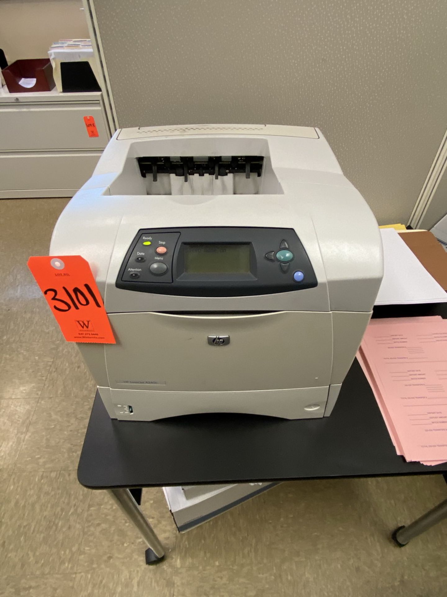 Hewlett-Packard LaserJet 4240N Printer (Delayed Removal - Cannot Begin Removal Until 4/23/2021) - (