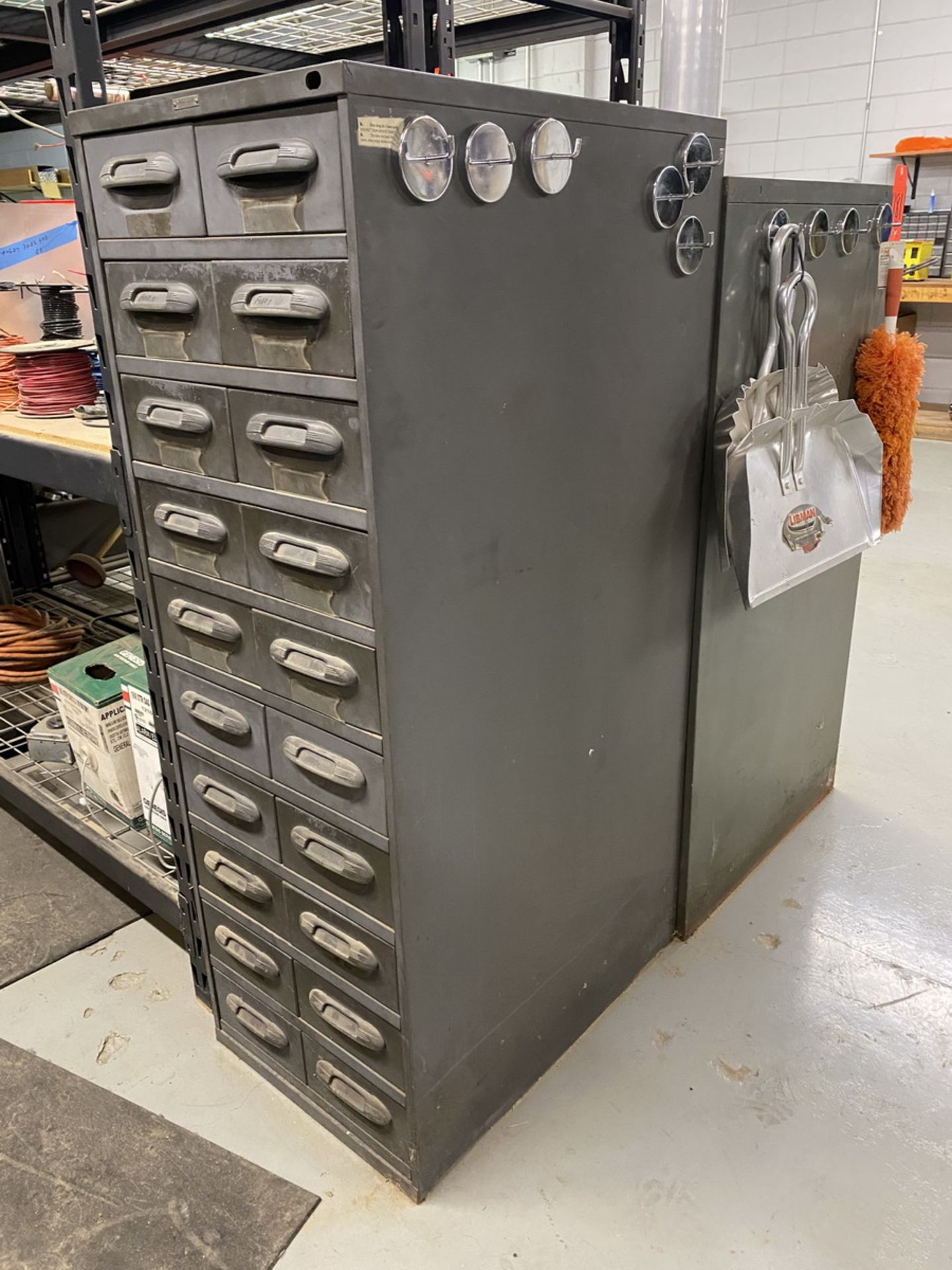 Lot - (2) 10-Drawer Parts Cabinets with Contents of Fuses, Switches, & Pipe Fittings - (Located - Image 2 of 21