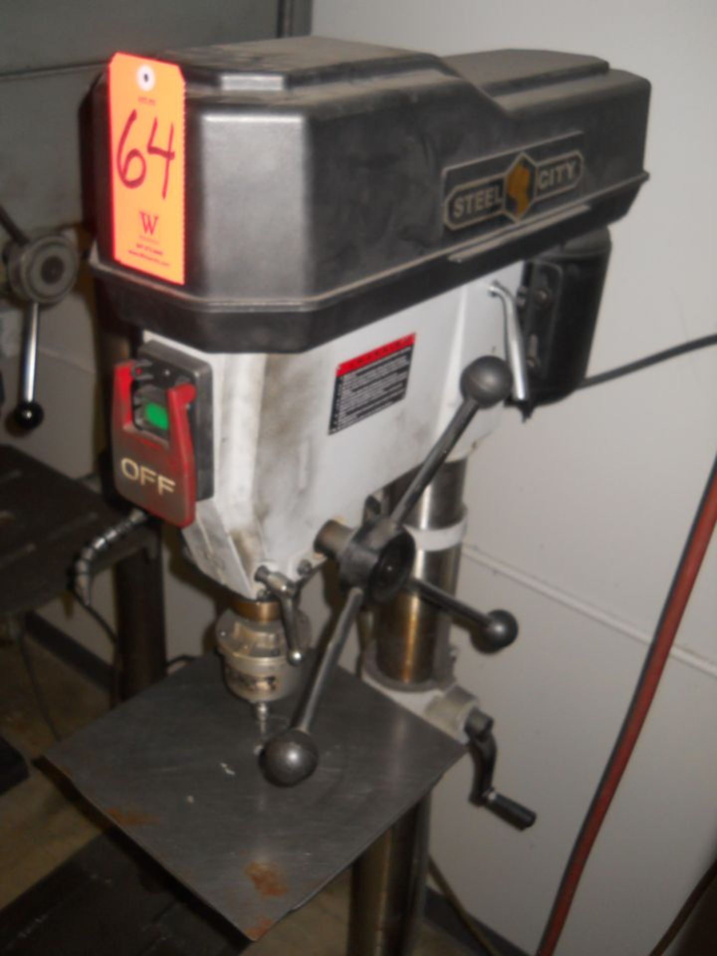 Steel City 17 in. Model 20520 Floor Type Drill Press; with Procunier Size 1 High Speed Tapping Head, - Image 5 of 5