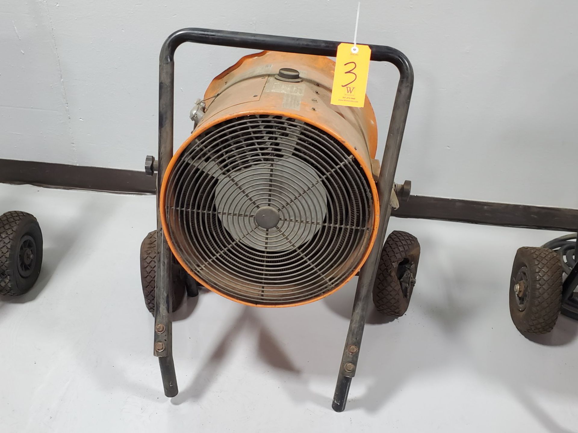 Dayton Electric Heater; 480-Volt, 3-Ph, 18-Amp, 15-Kw (Plug-In Defective) - Image 2 of 2