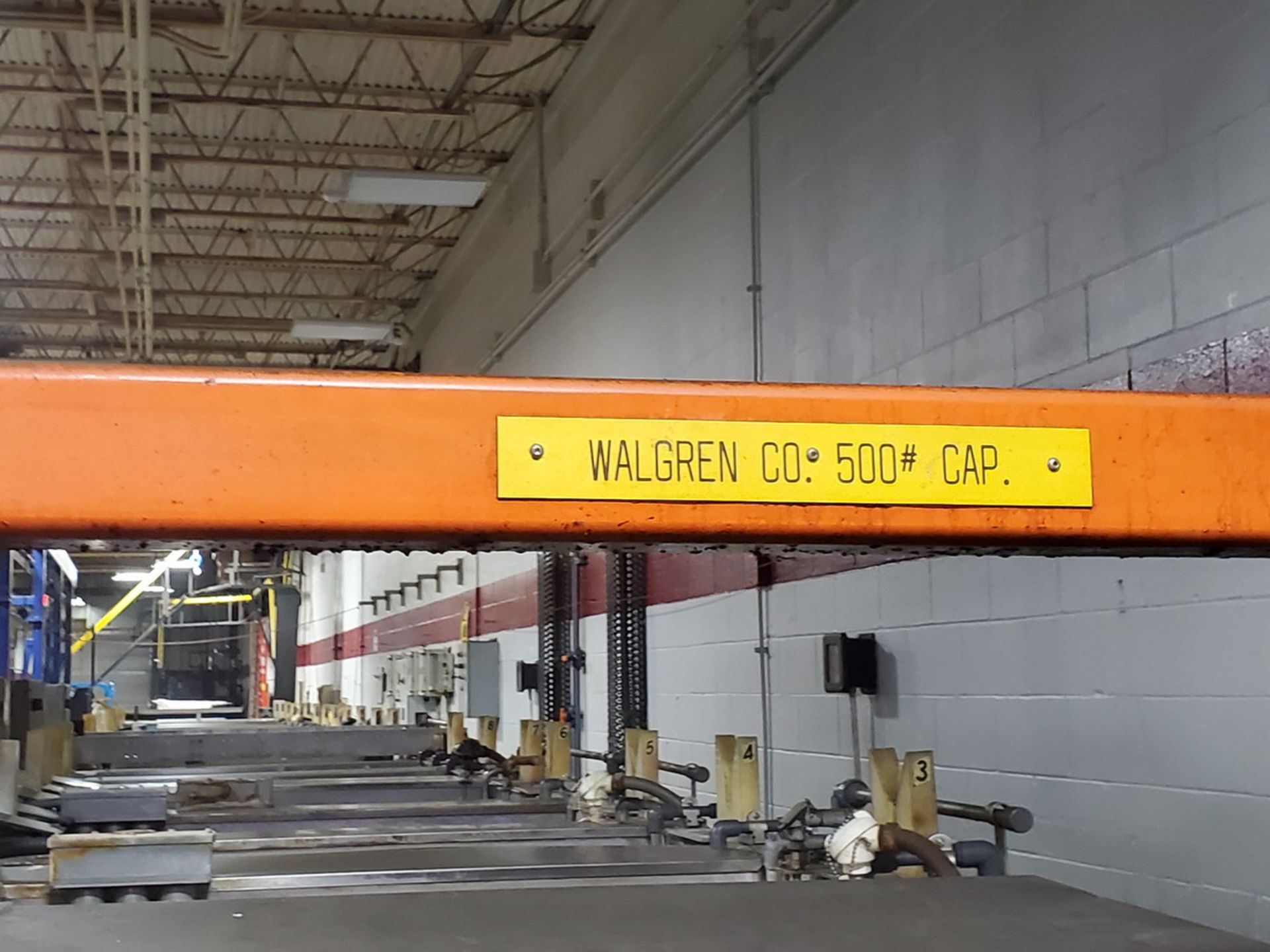 Walgren 23-Station Model GL50F Anodizing Line; with Cleaning Stages: Soak Cleaner, Rinse, Acid - Image 56 of 78