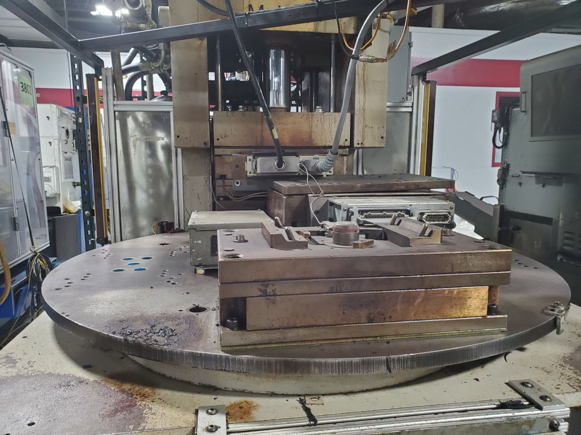 Ferromatik Milacron 90-Ton Cap. Model Vector CH-90-R CNC Vertical Rotary Injection Molding - Image 10 of 25