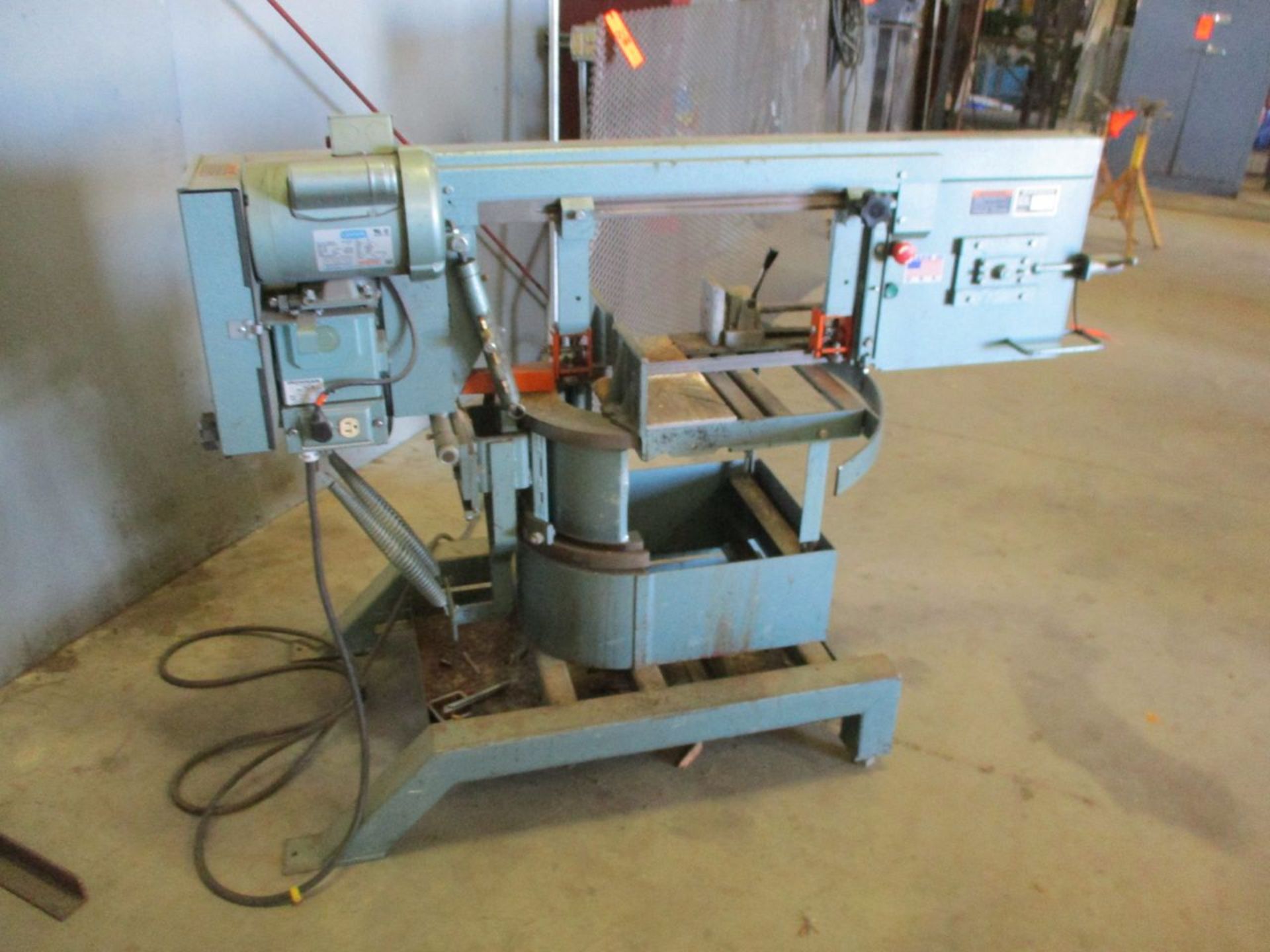 Ellis 1800 9" x 14" Horizontal Metal Cutting Bandsaw, s/n 18131329, 1 HP - Image 2 of 2