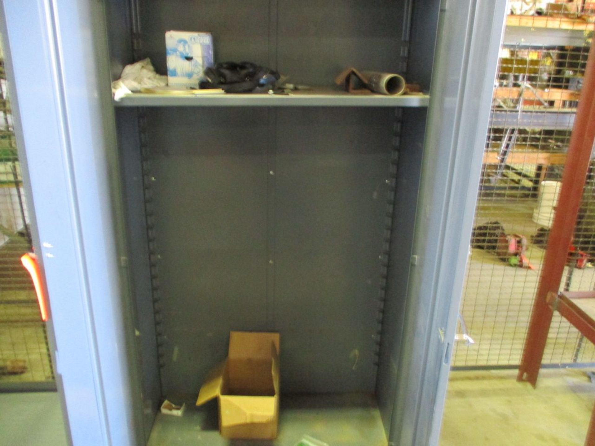 2-Door Steel Storage Cabinet - Image 2 of 2