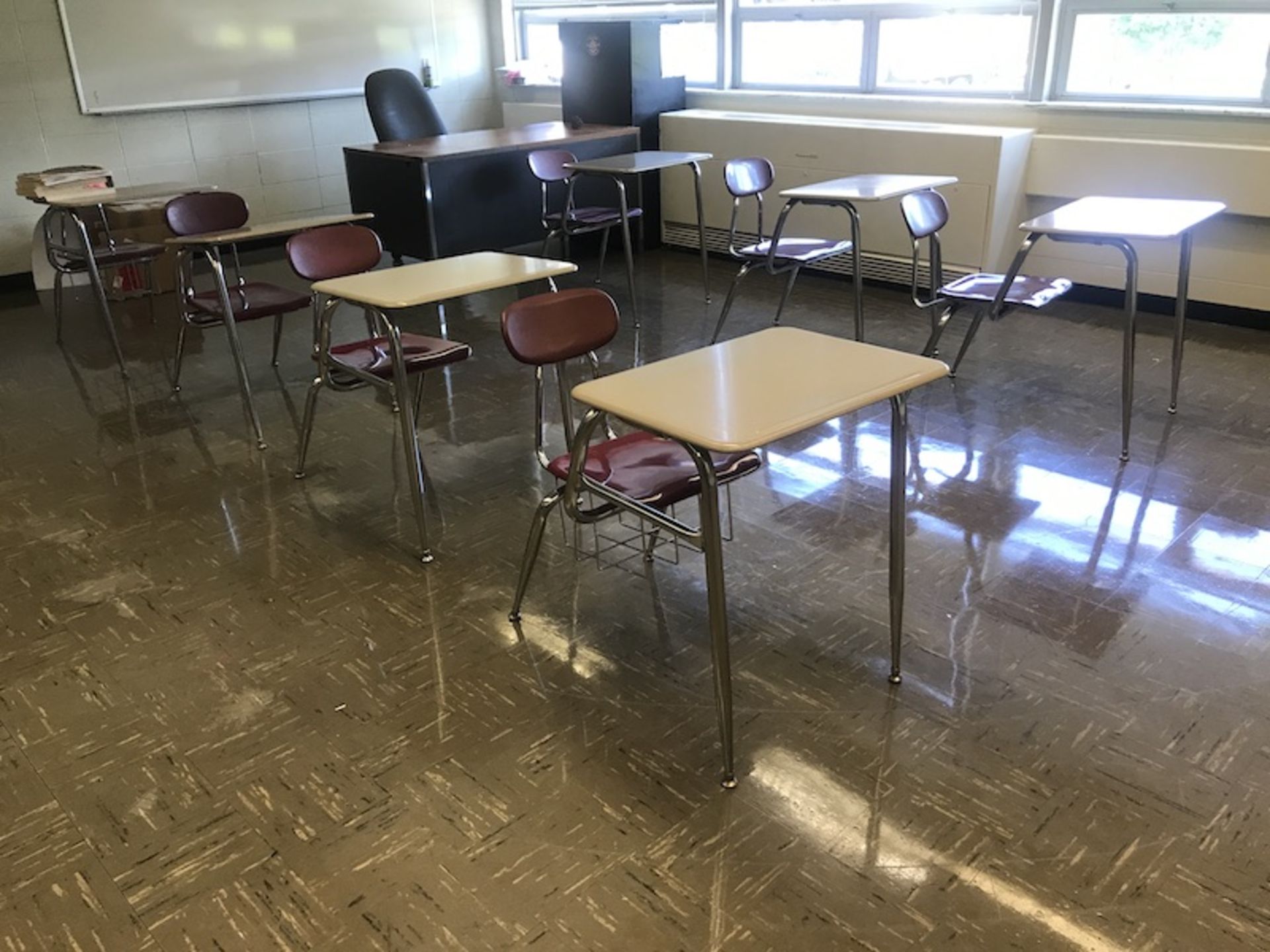 Lot - (17) Student Desks (Room 301) - Image 2 of 2