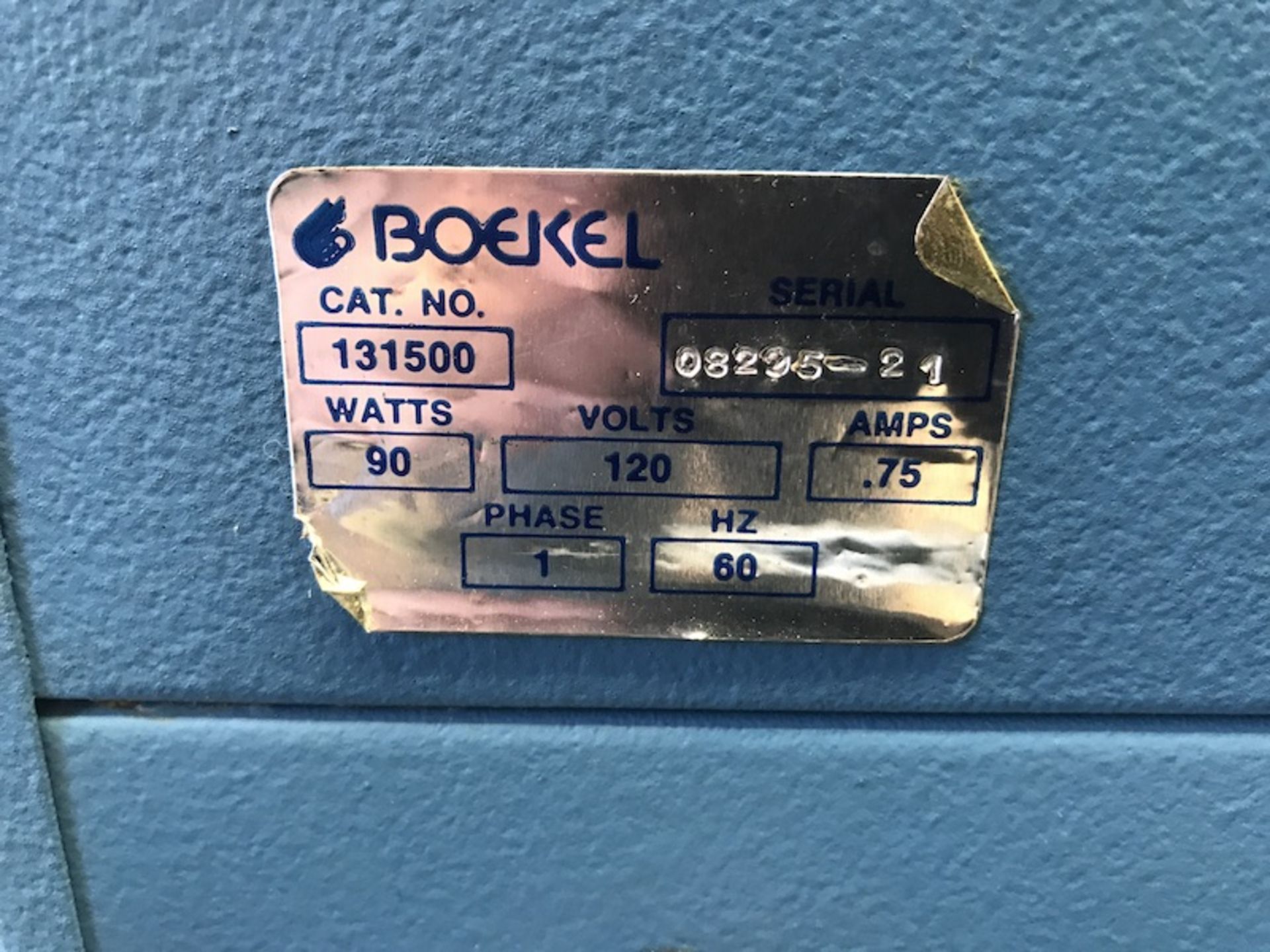 Boekel Oven, 120V, 0.75A, 90W (Room 308) - Image 2 of 2