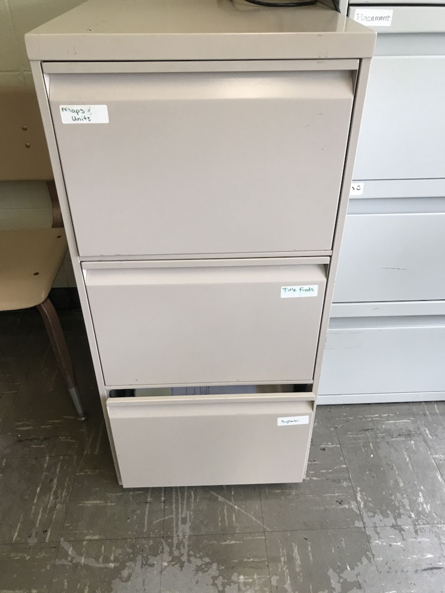 Lot - (3) File Cabinets (Room 302) - Image 2 of 3