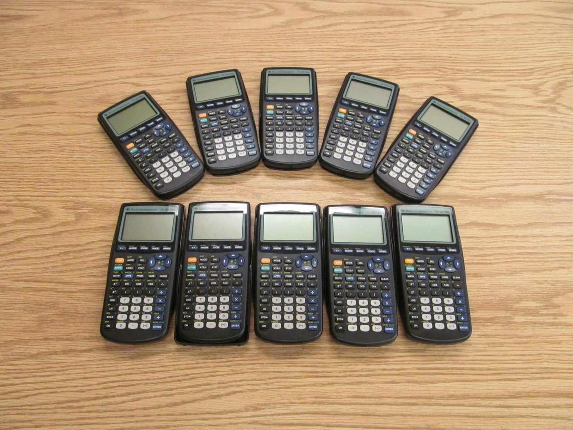 Lot - (20) Texas Instruments TI-83 plus Graphing Calculator (Main Office, File Room)
