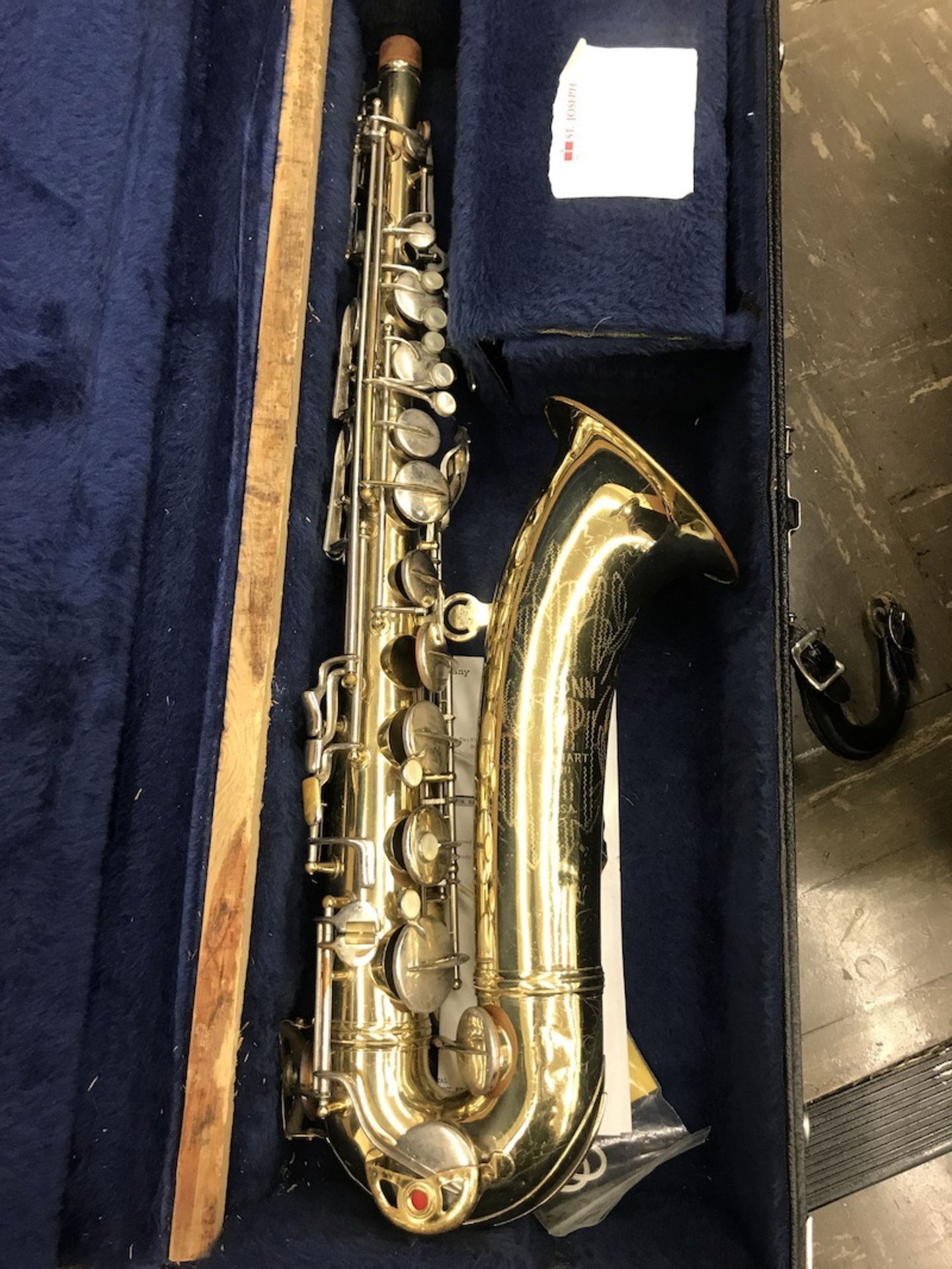 Conn Tenor Saxophone, with Case (Music Room) - Image 3 of 4