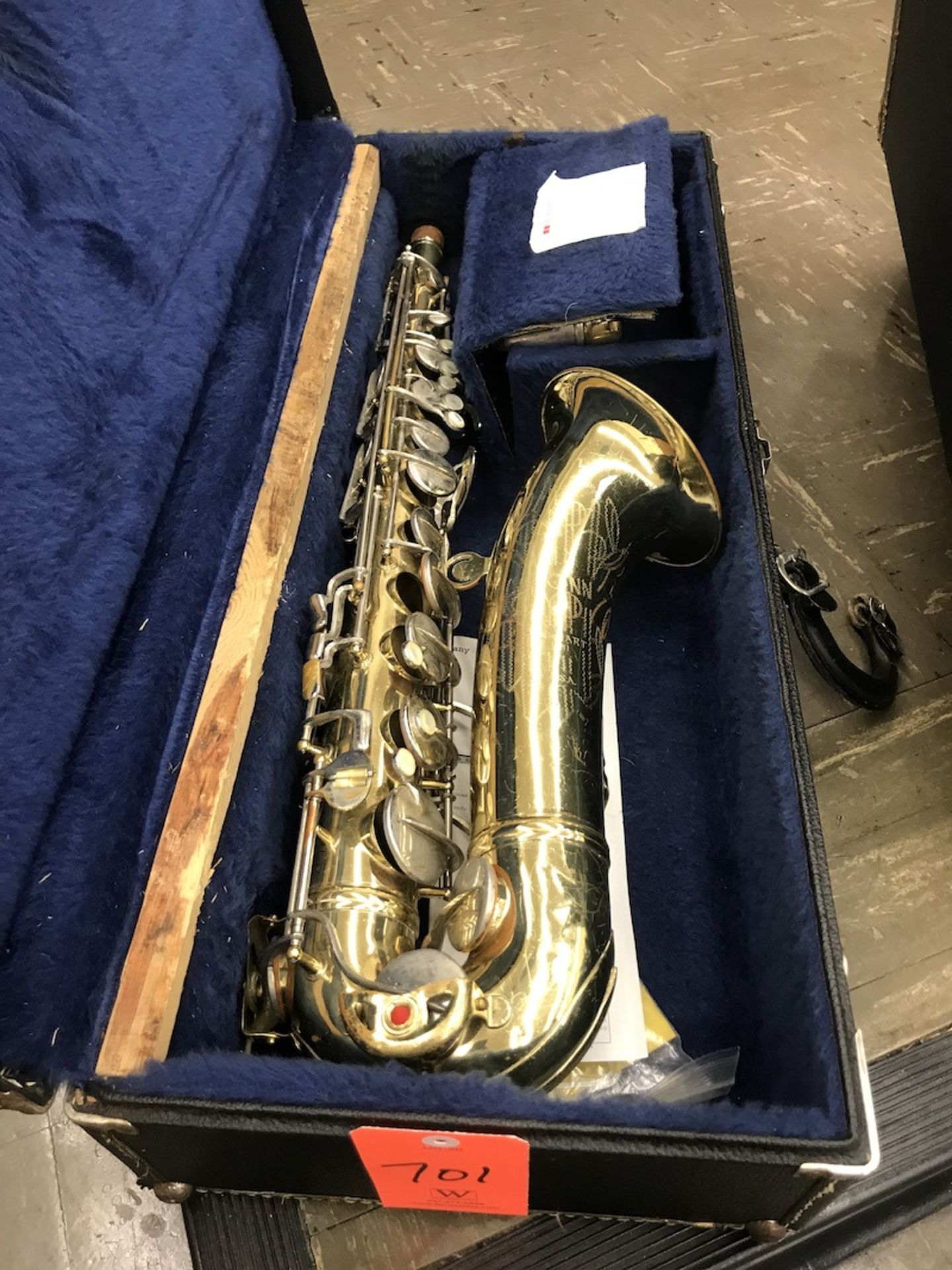 Conn Tenor Saxophone, with Case (Music Room)