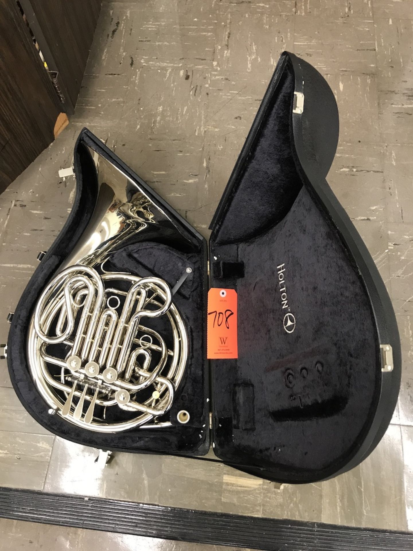 Holton French Horn, with Case (Music Room)