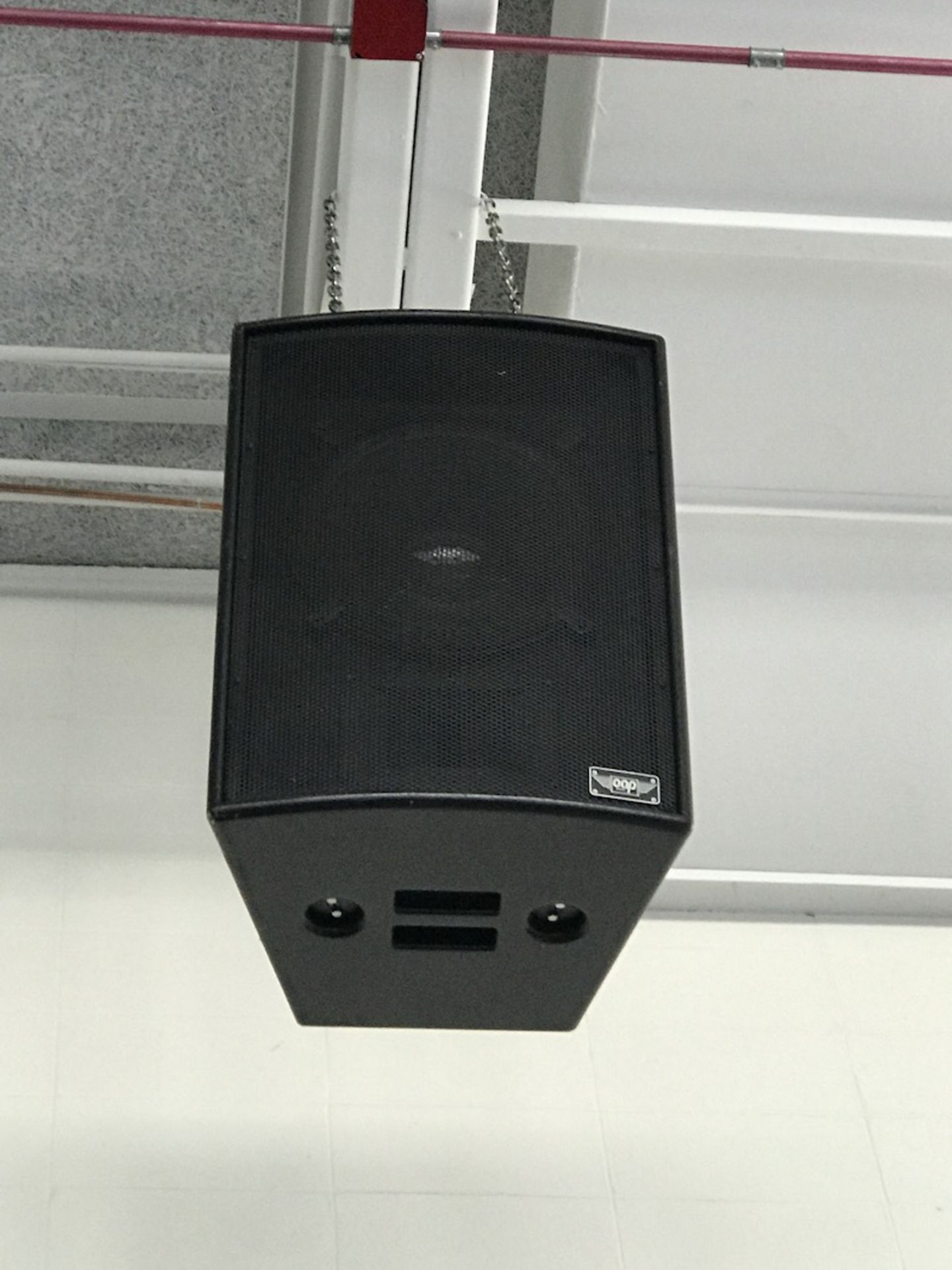Lot - (2) PA Speakers (New Gym) - Image 2 of 2