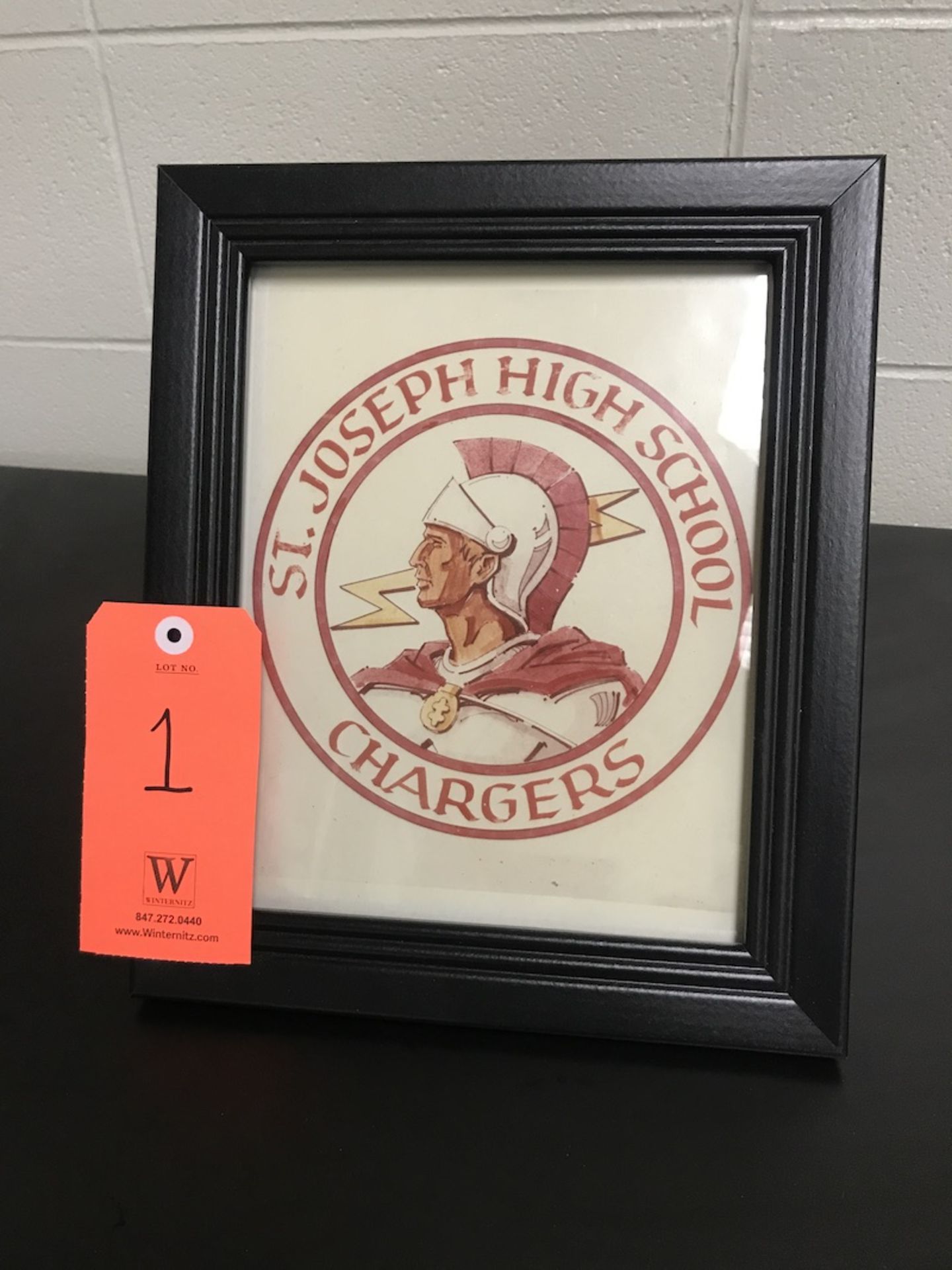 Framed St. Joseph Chargers Picture (Room 310)