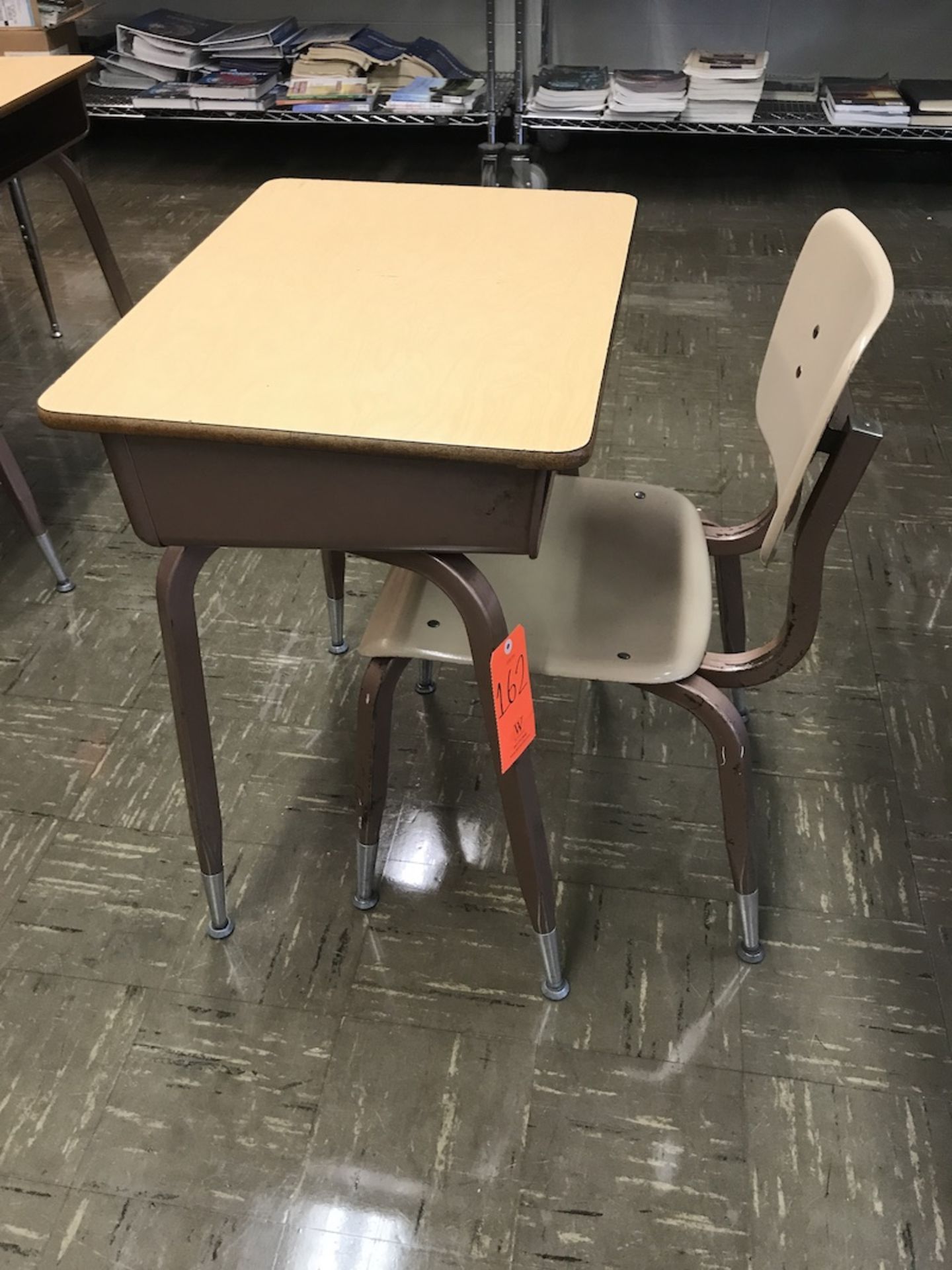 Lot - (16) School Desks (12) Chairs (Room 403)