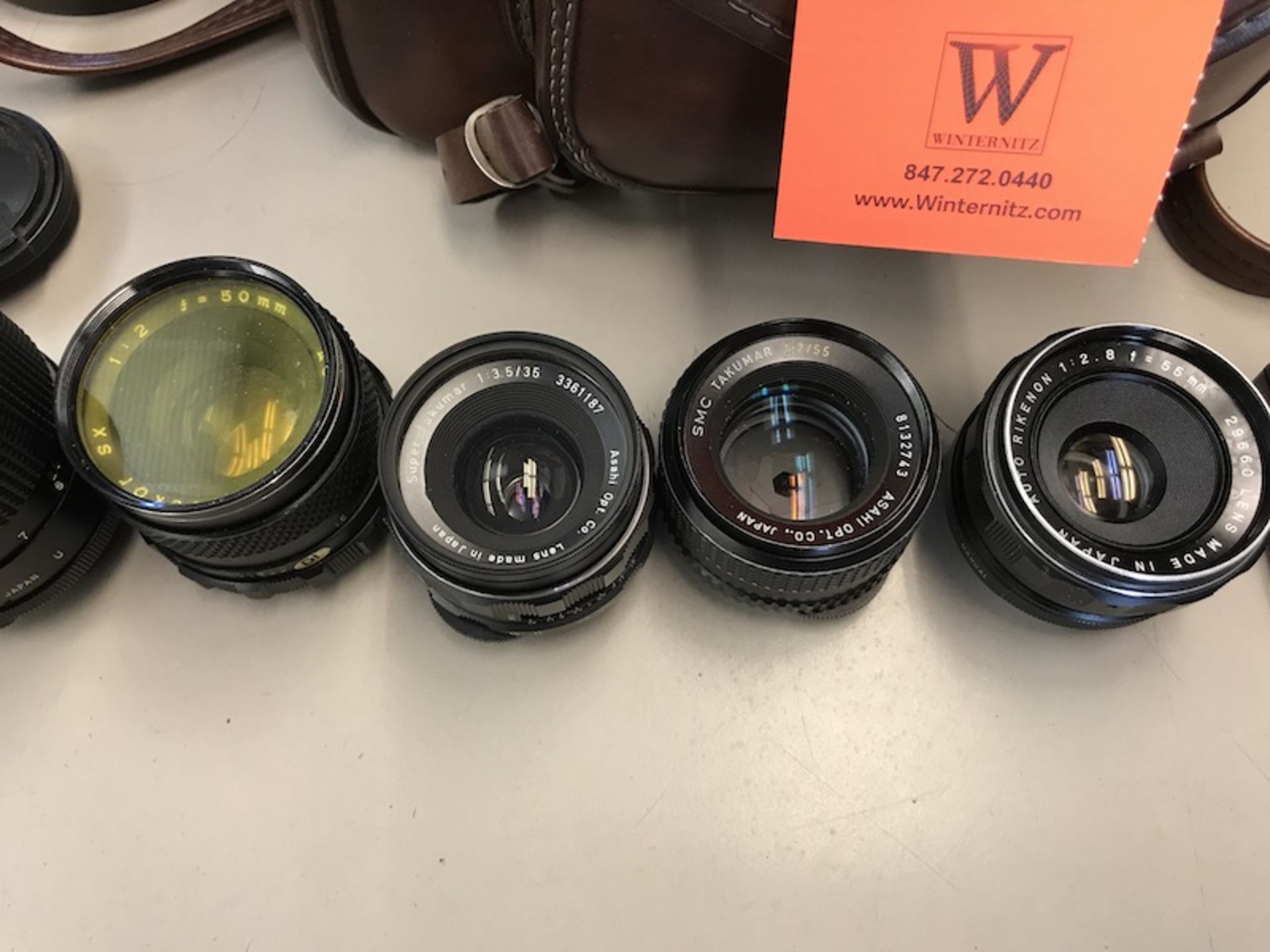 Lot of Misc. Camera Lenses, Flashes, Camera Accessories (Room 108) - Image 5 of 12