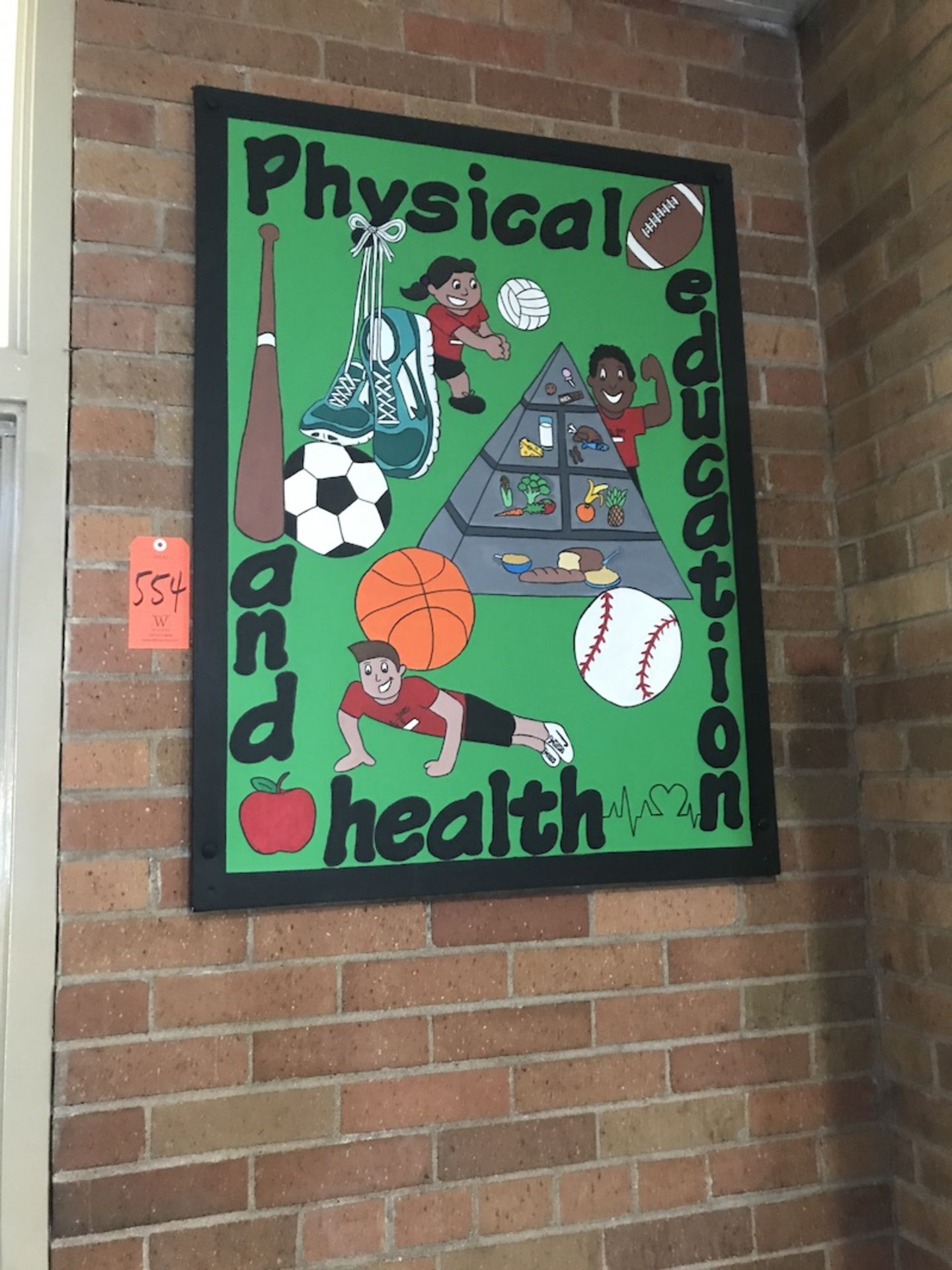 Physical Education and Health Wall Art (Hallway)